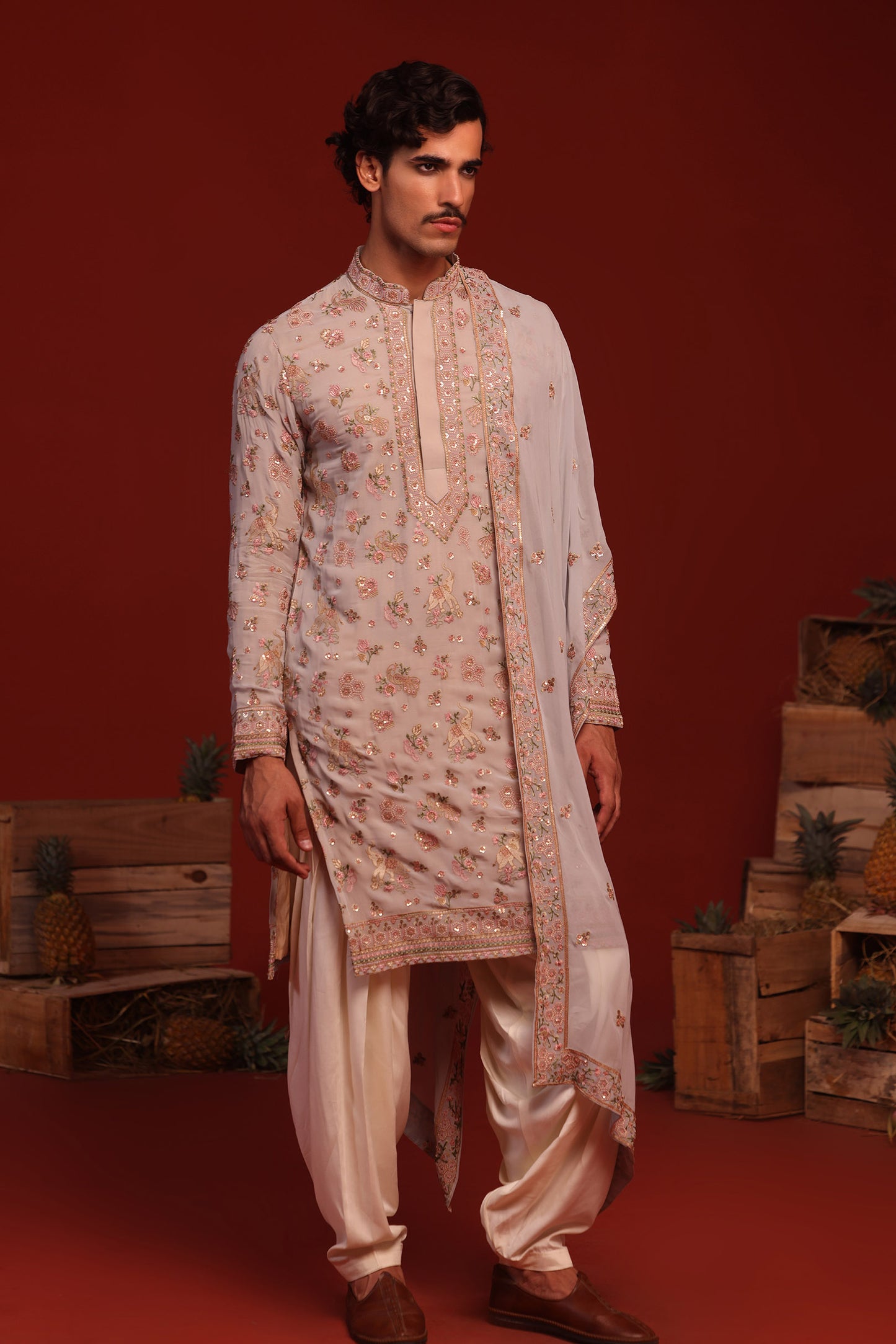 MAITREYA SKY BLUE KURTA SET