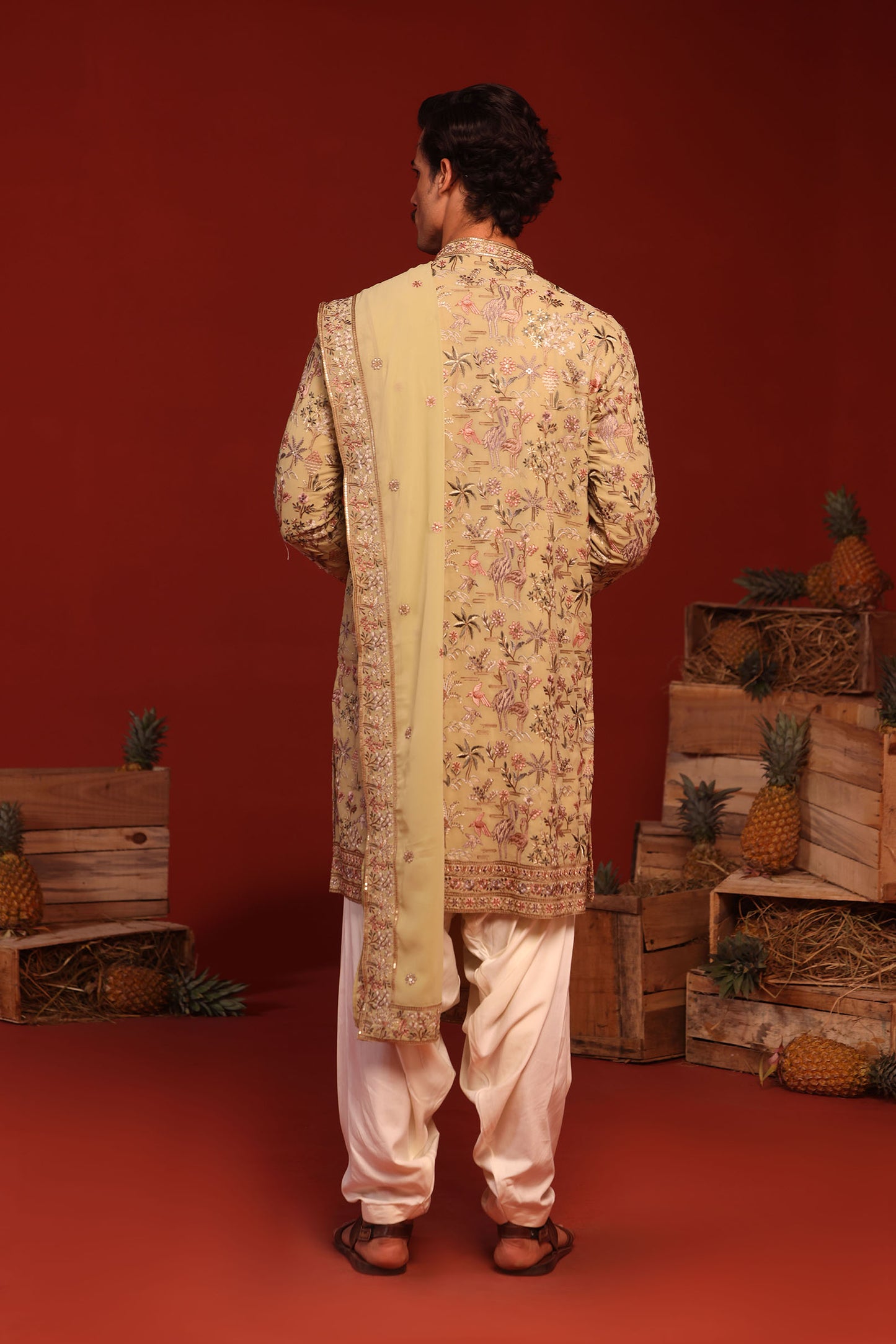 FALAK MEHANDI KURTA SET