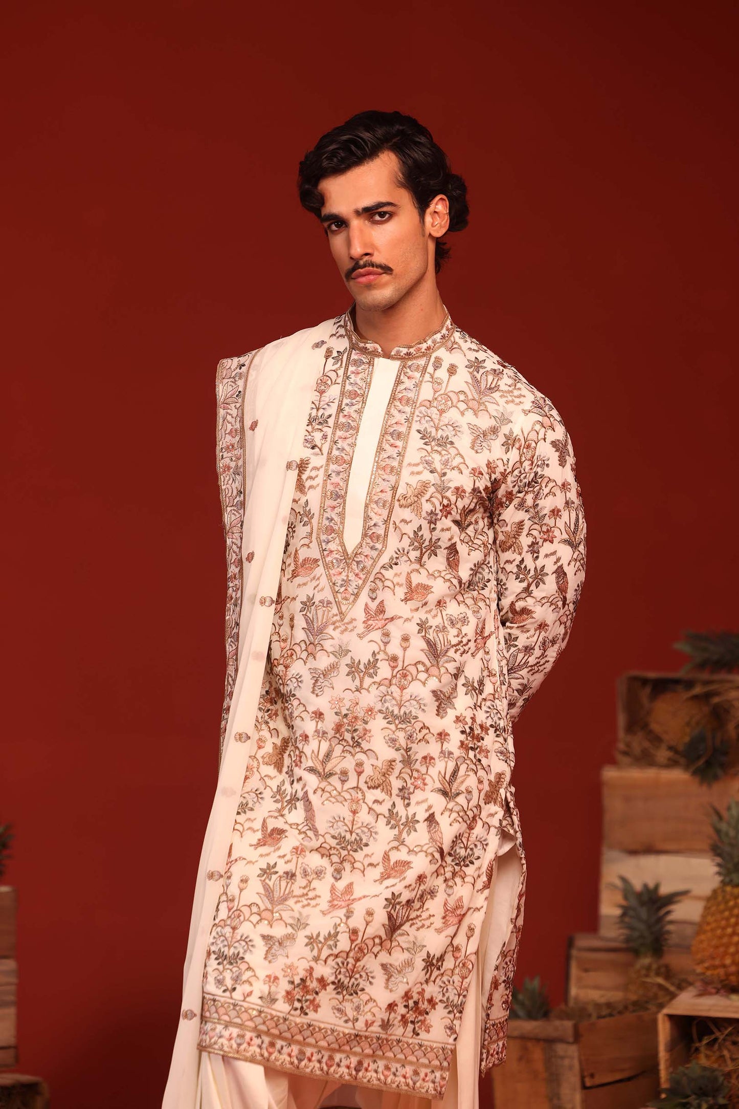 SARANG IVORY KURTA SET