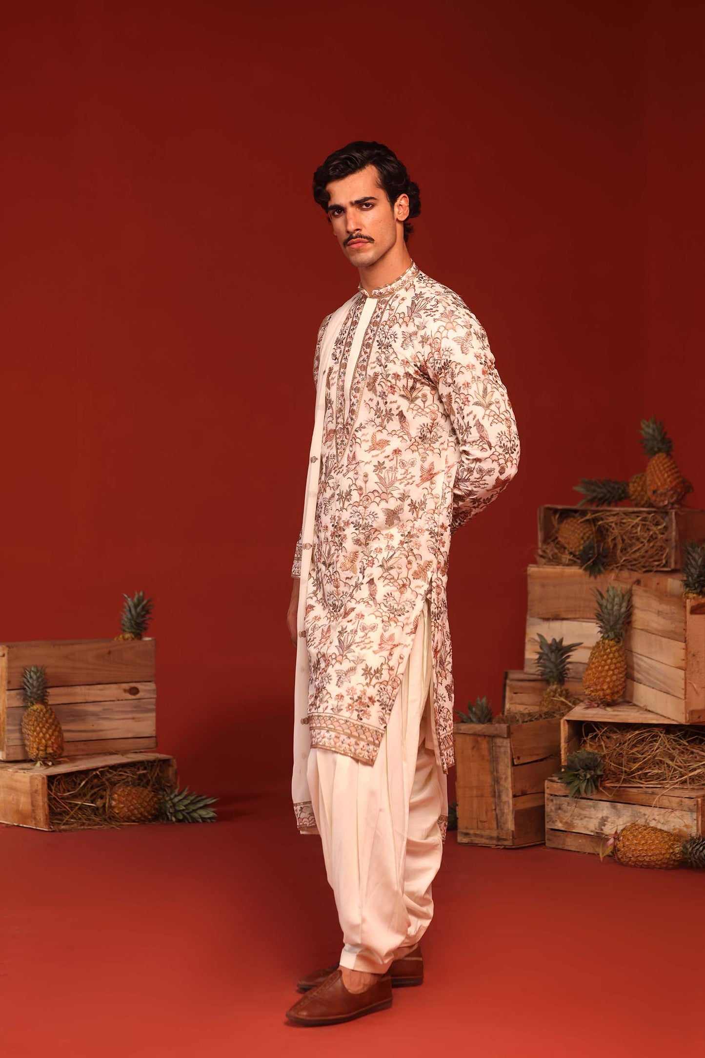 SARANG IVORY KURTA SET
