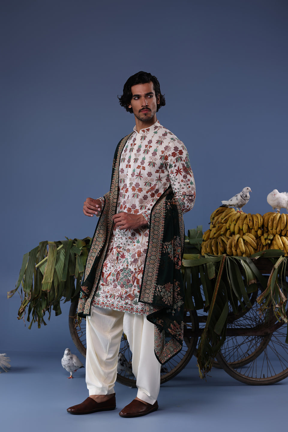 RUHAAN IVORY KURTA SET