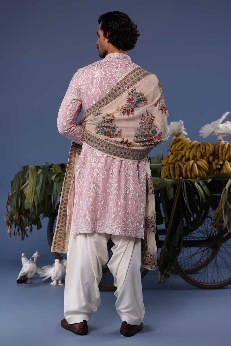 FEROZ PINK KURTA SET