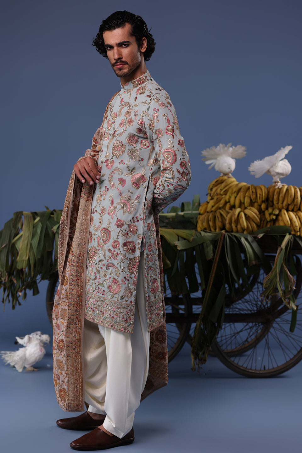 EHAAN SKY BLUE KURTA SET