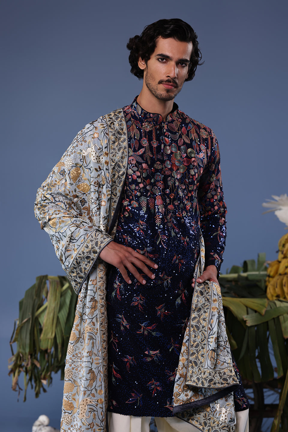 MIHIR BLUE KURTA SET