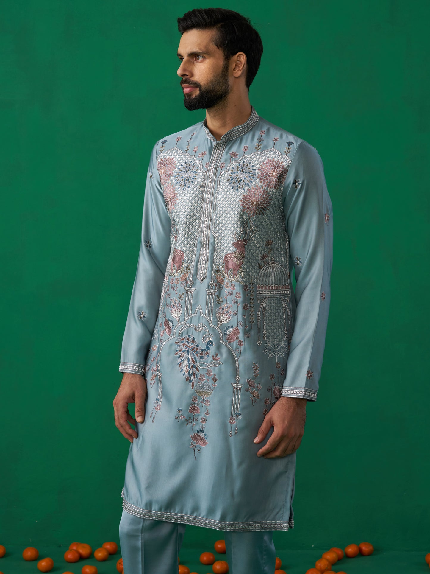 MAYUR SKYBLUE KURTA SET