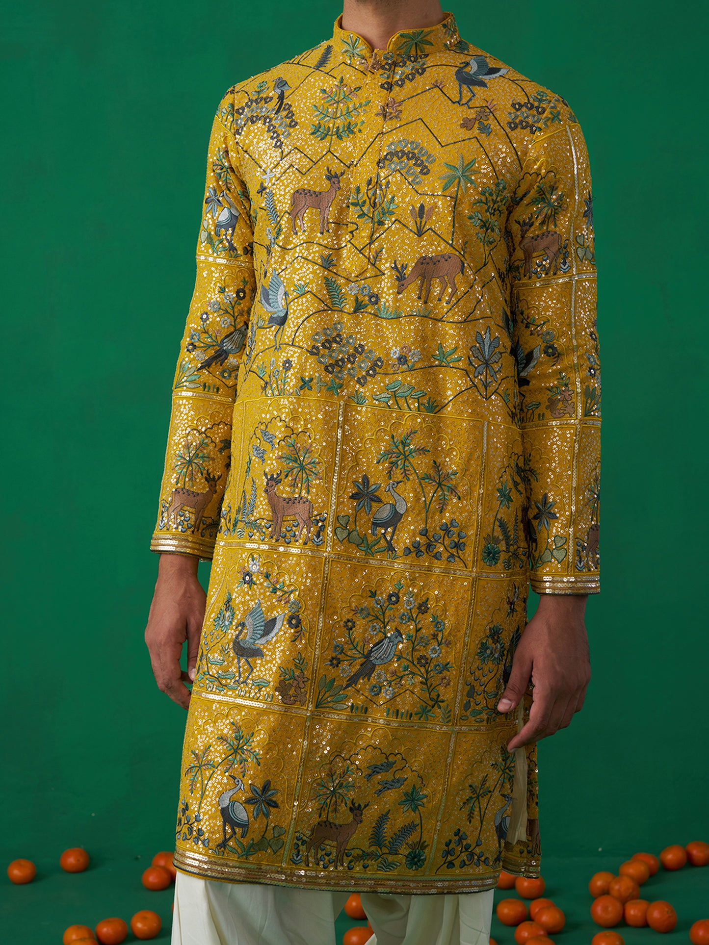 SWAN HALDI KURTA SET