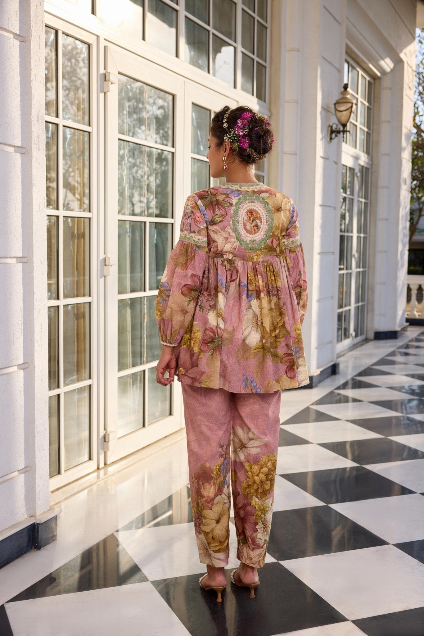 ANAISHA CO - ORD SET - White Maison de Couture
