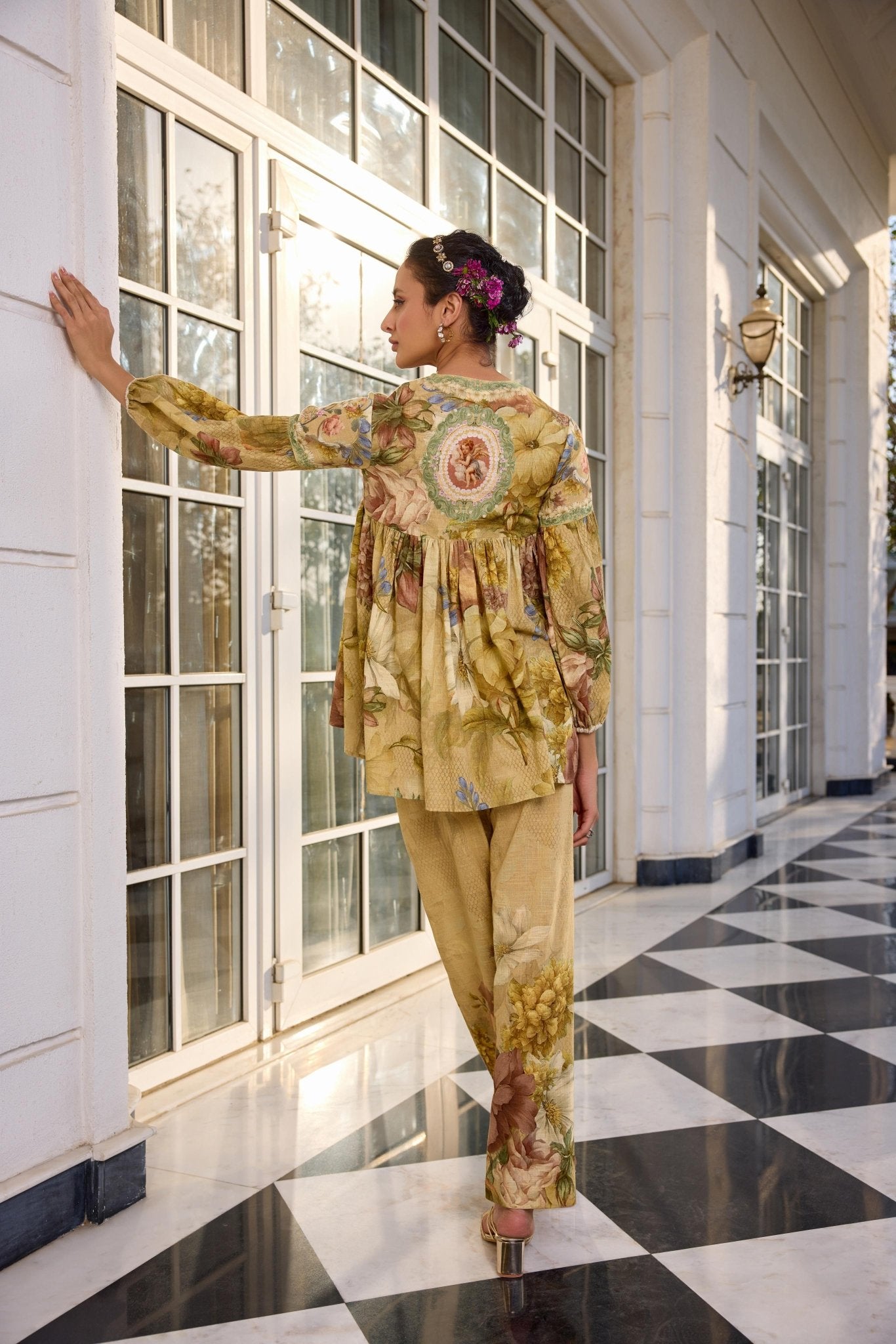 ANAISHA CO - ORD SET - White Maison de Couture
