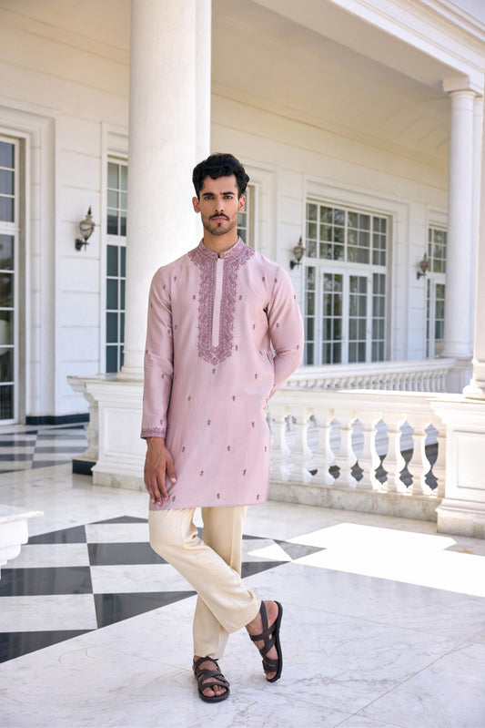 AYAAZ KURTA SET - White Maison de Couture