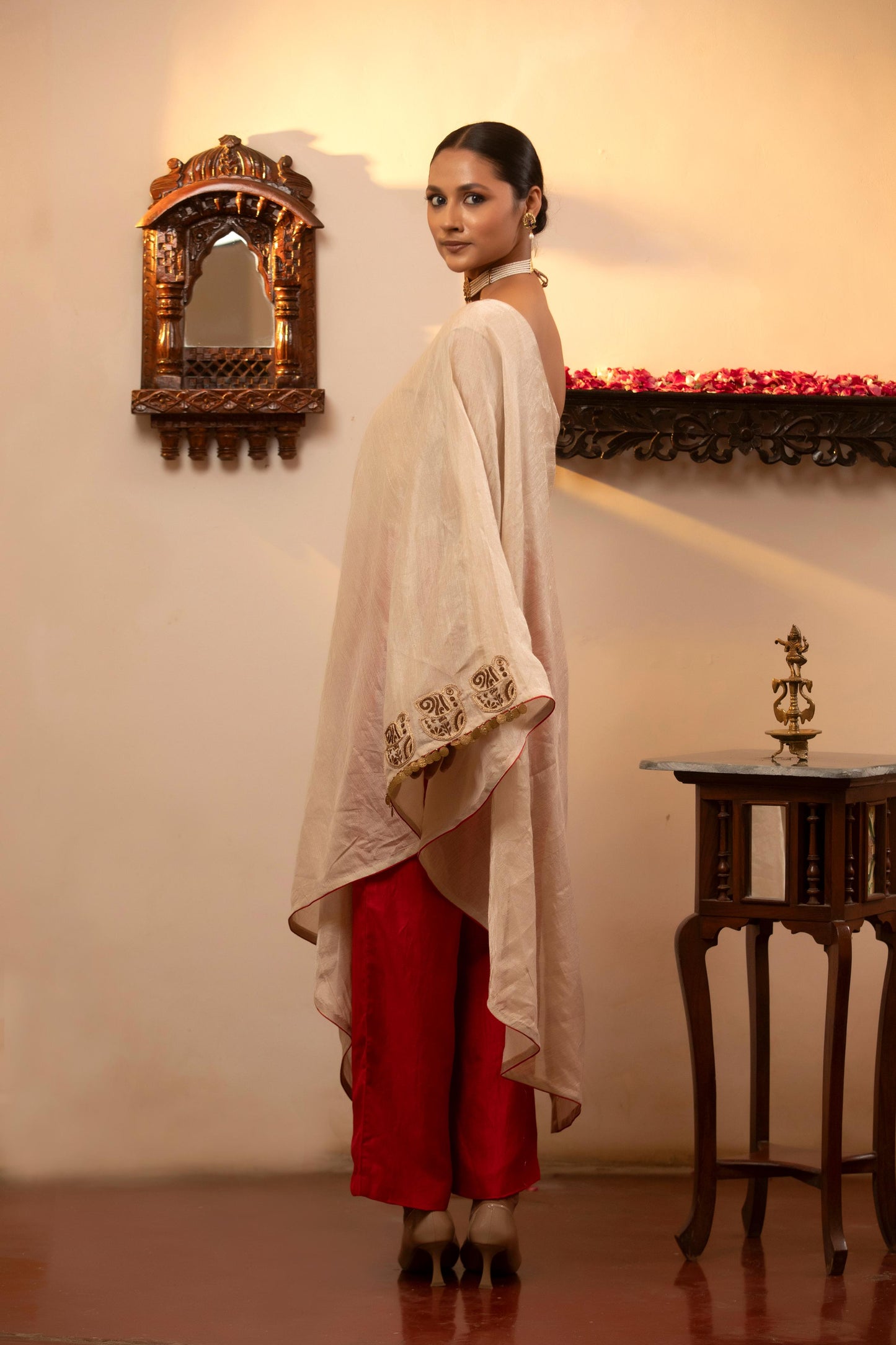 ONE SIDE KURTA SET