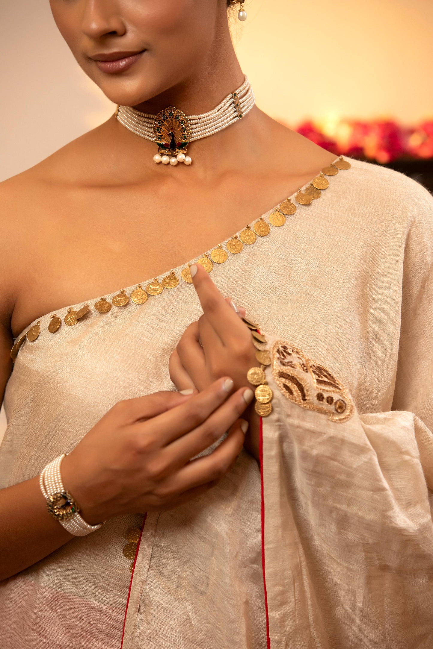 ONE SIDE KURTA SET
