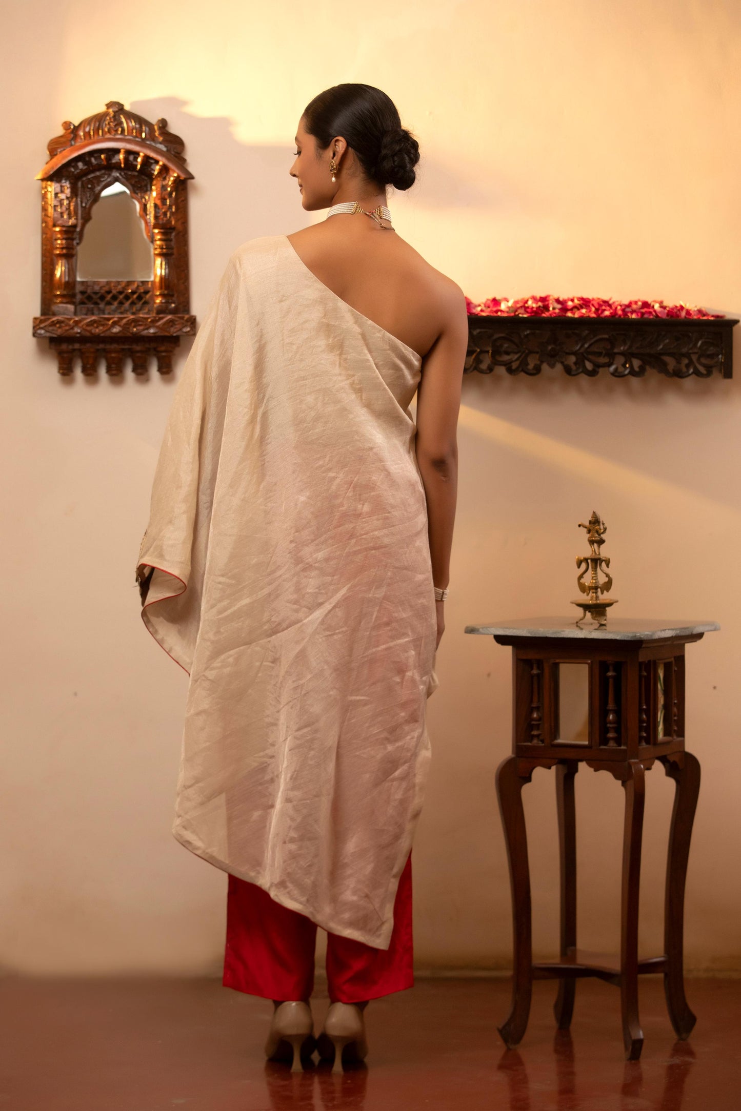ONE SIDE KURTA SET