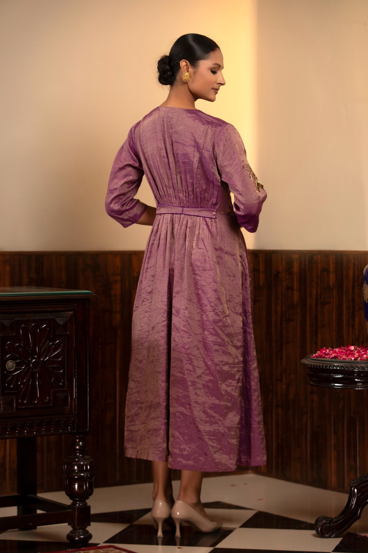 PURPLE DRESS