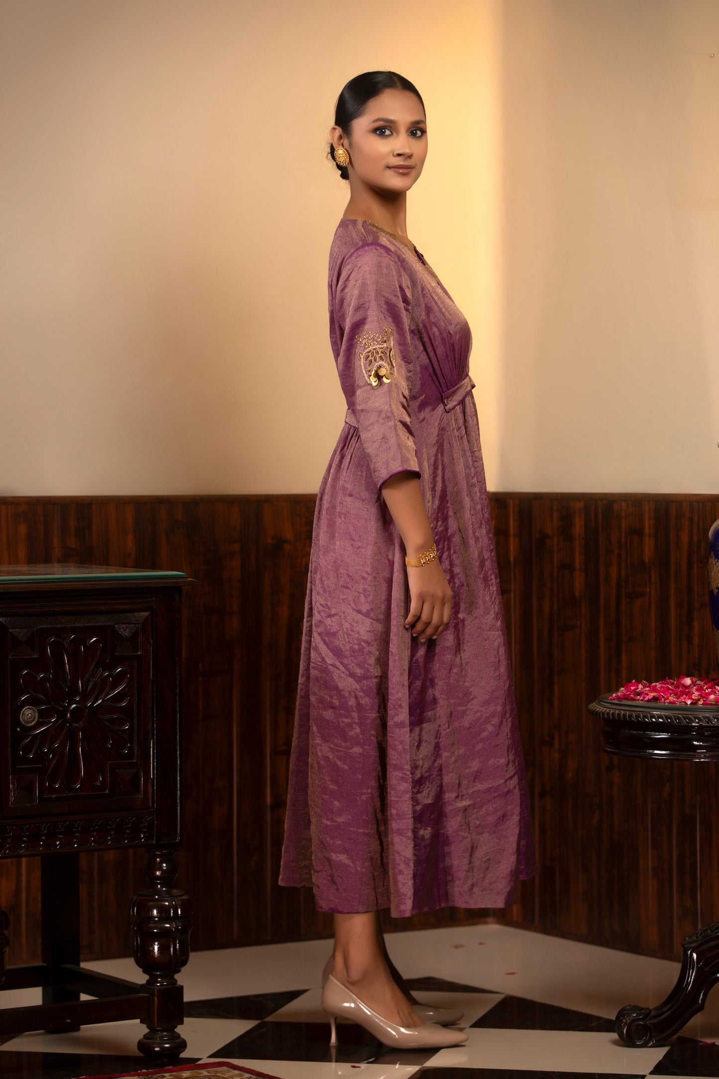 PURPLE DRESS