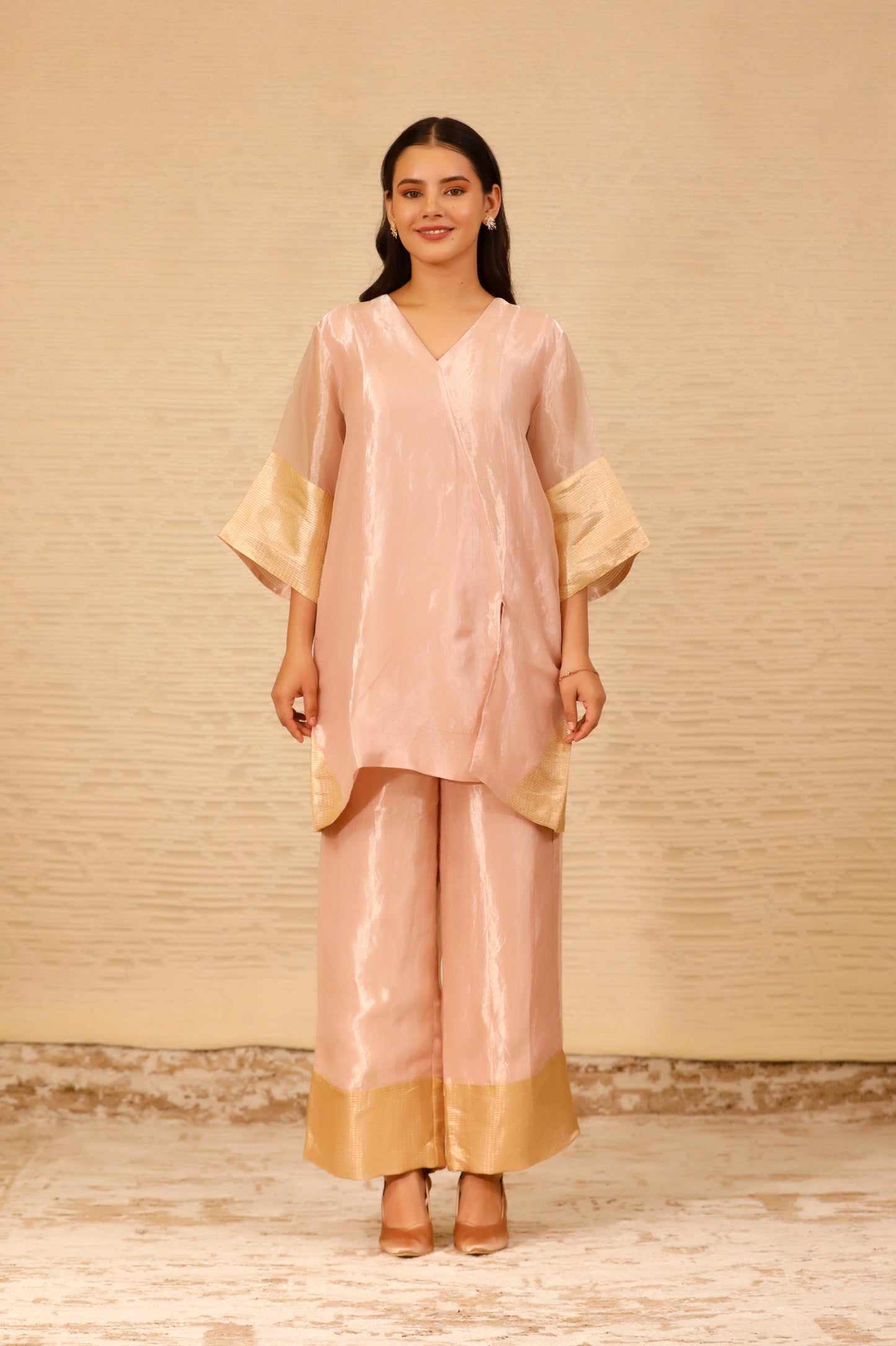 CHAMAK PINK COORD SET
