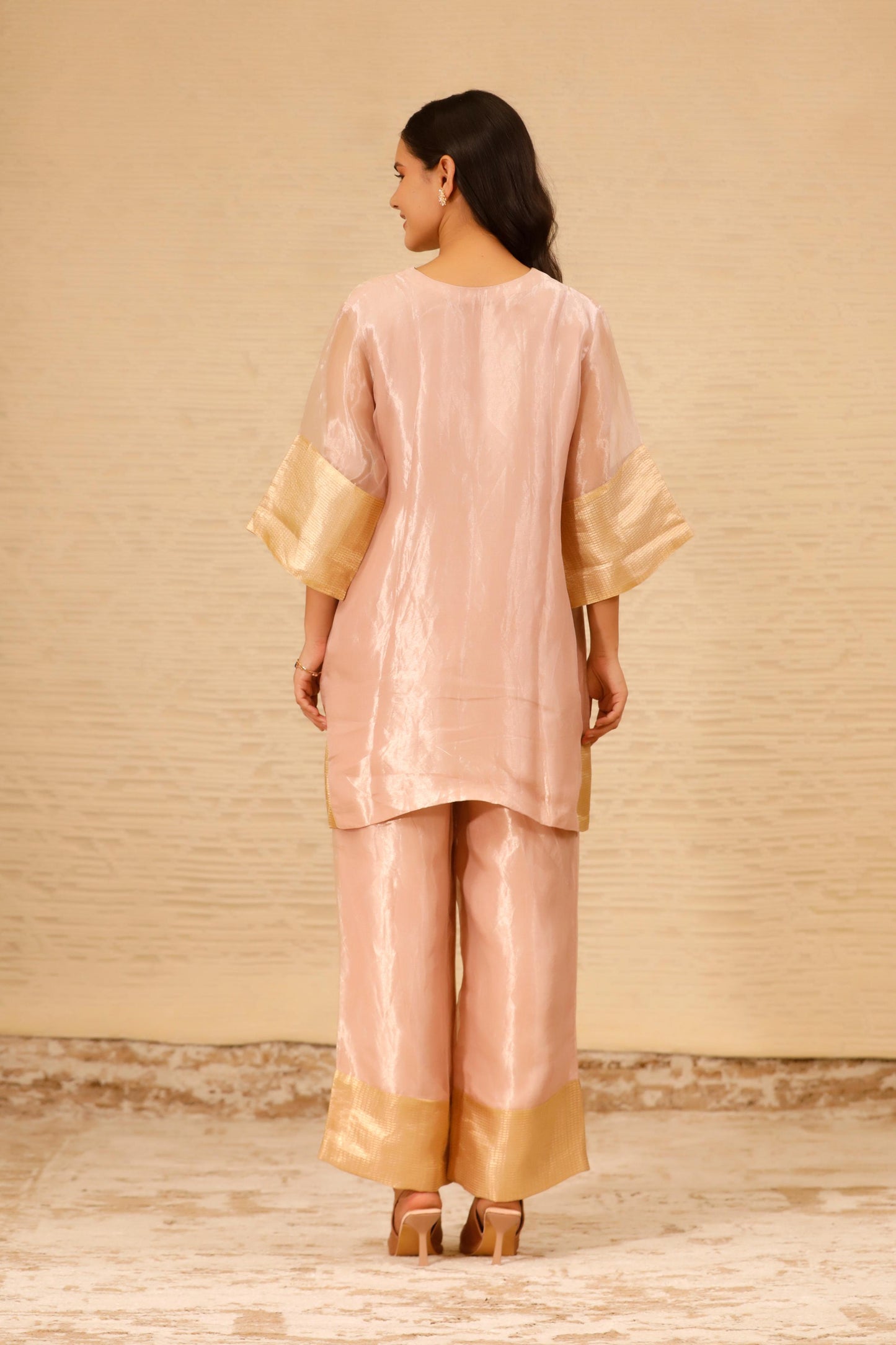 CHAMAK PINK COORD SET