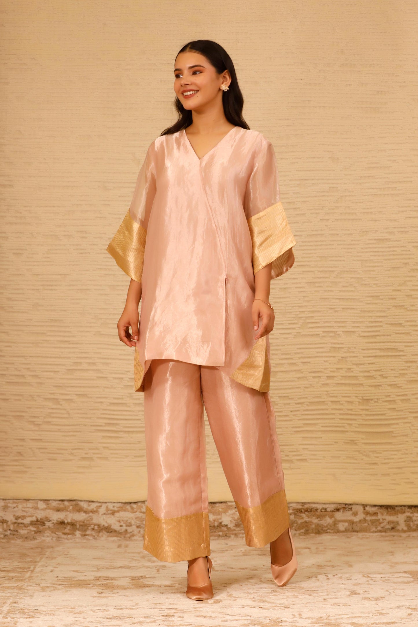 CHAMAK PINK COORD SET