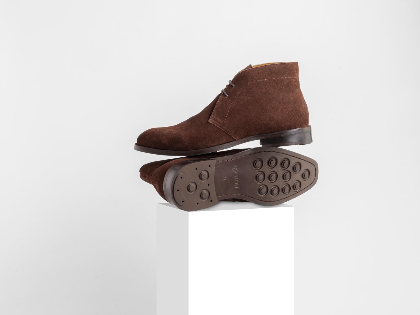 CHOCOLATE CORD BOOTS