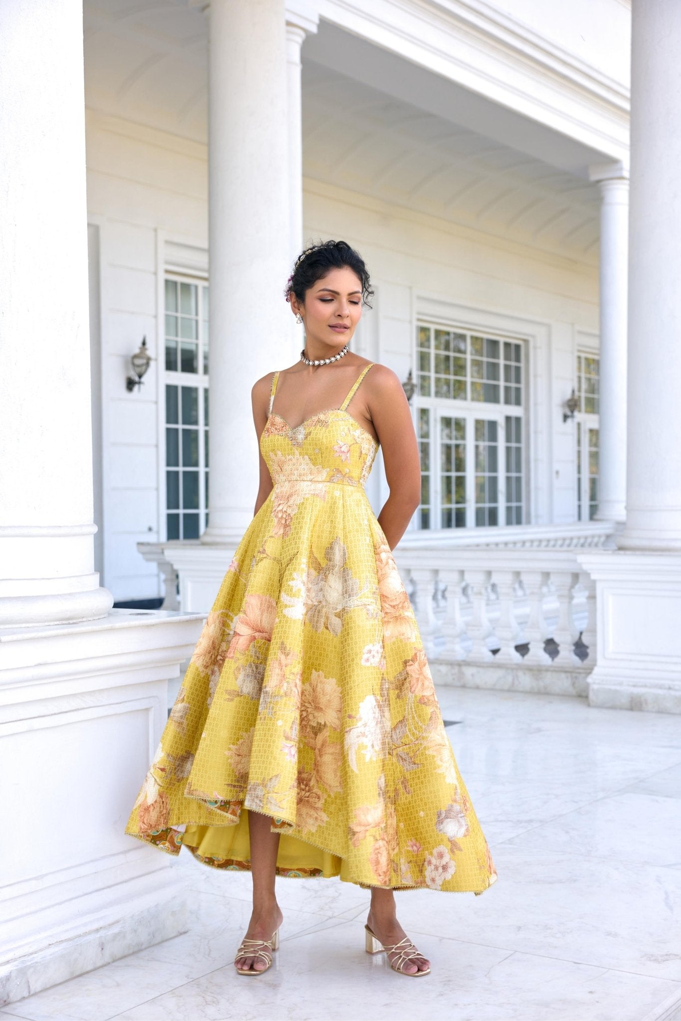 HANA DRESS - White Maison de Couture