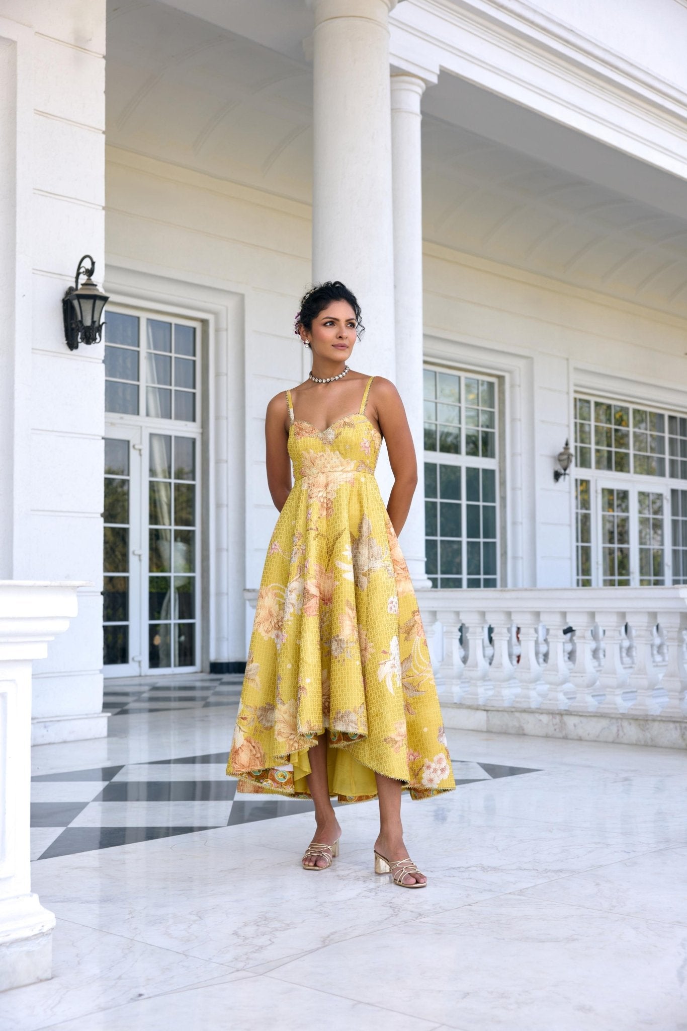 HANA DRESS - White Maison de Couture