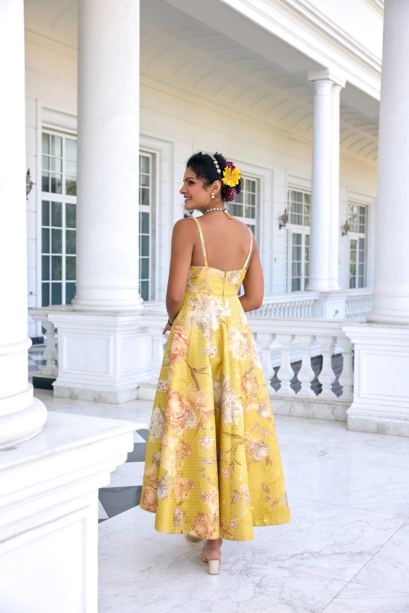HANA DRESS - White Maison de Couture