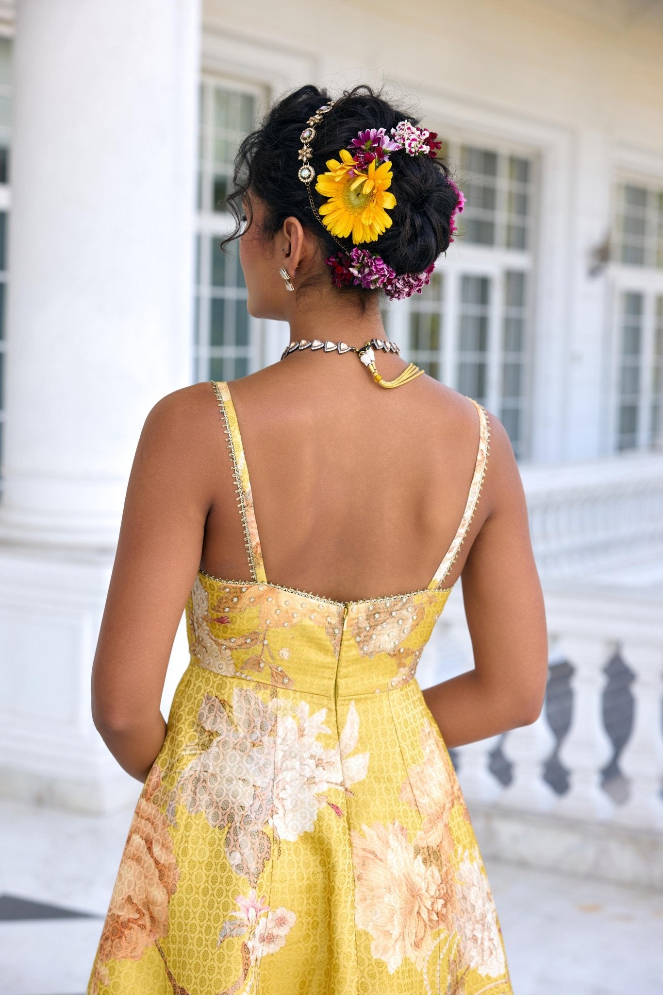 HANA DRESS - White Maison de Couture