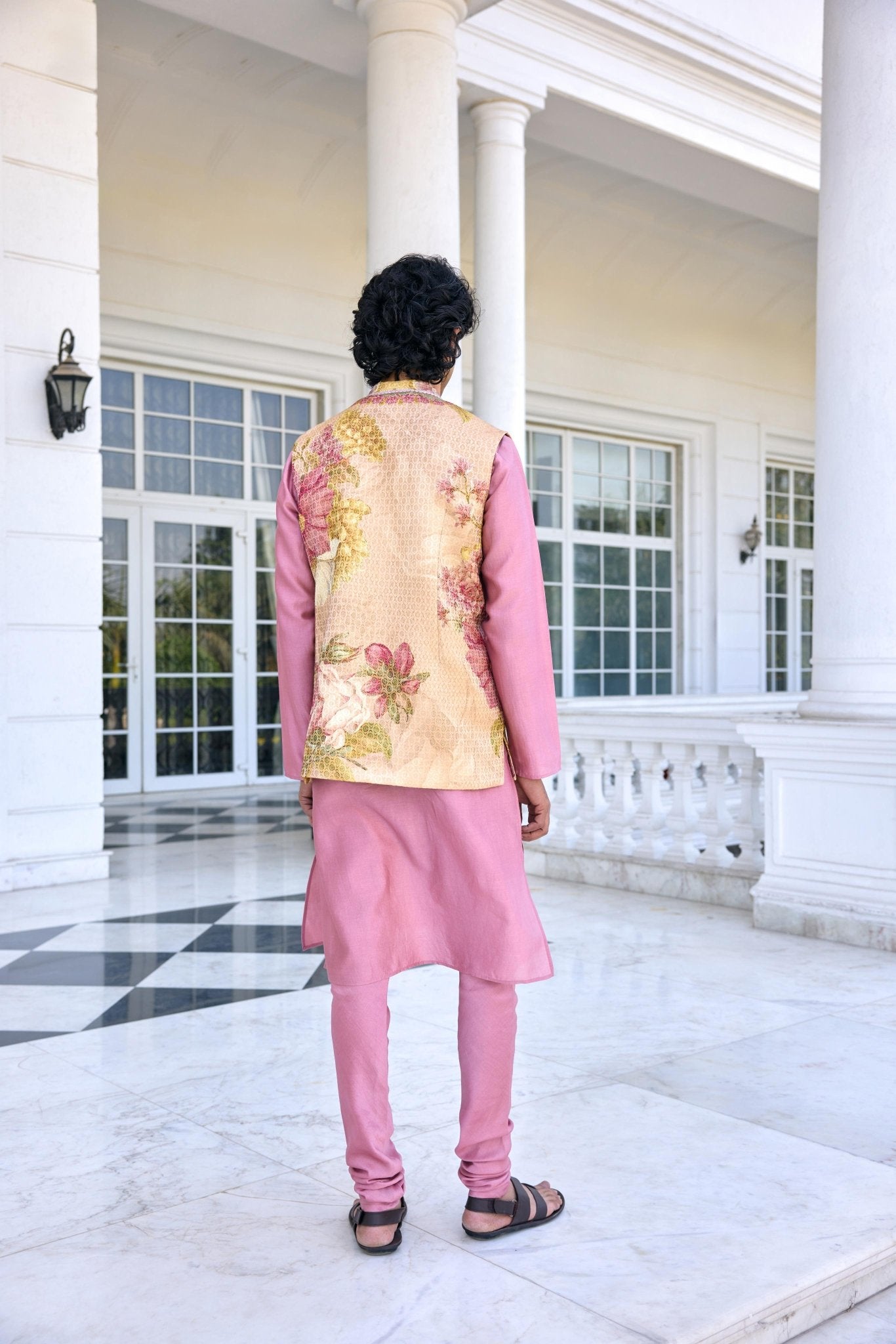 MAHIR BANDI SET - White Maison de Couture