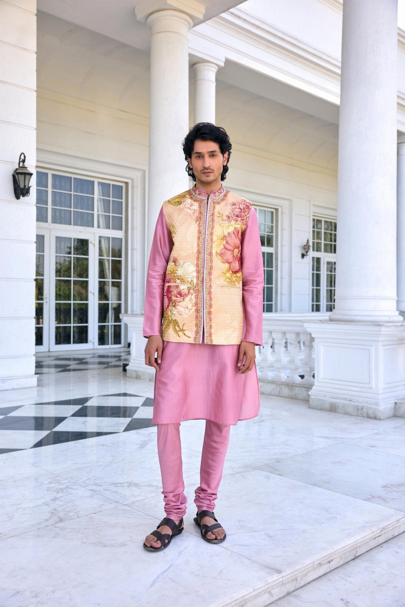 MAHIR BANDI SET - White Maison de Couture