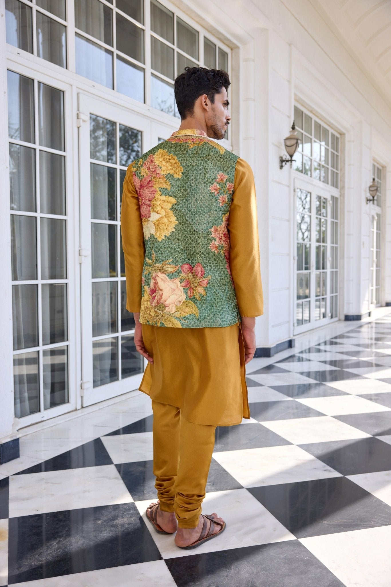 MAHIR BANDI SET - White Maison de Couture