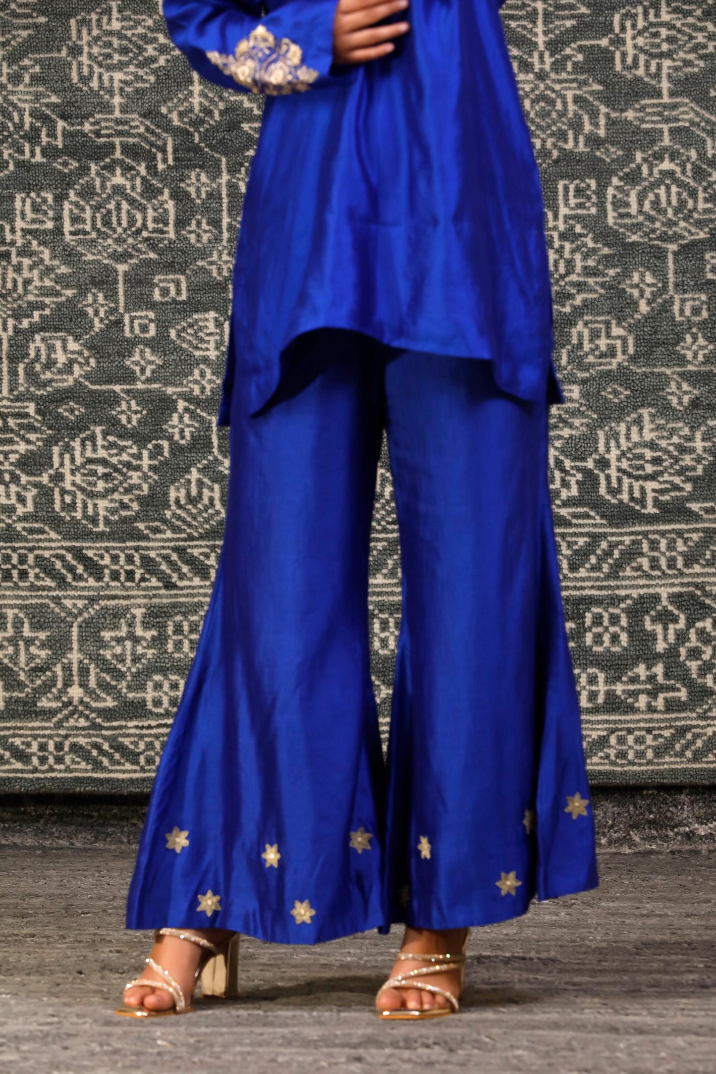 NOOR BLUE KURTA SET