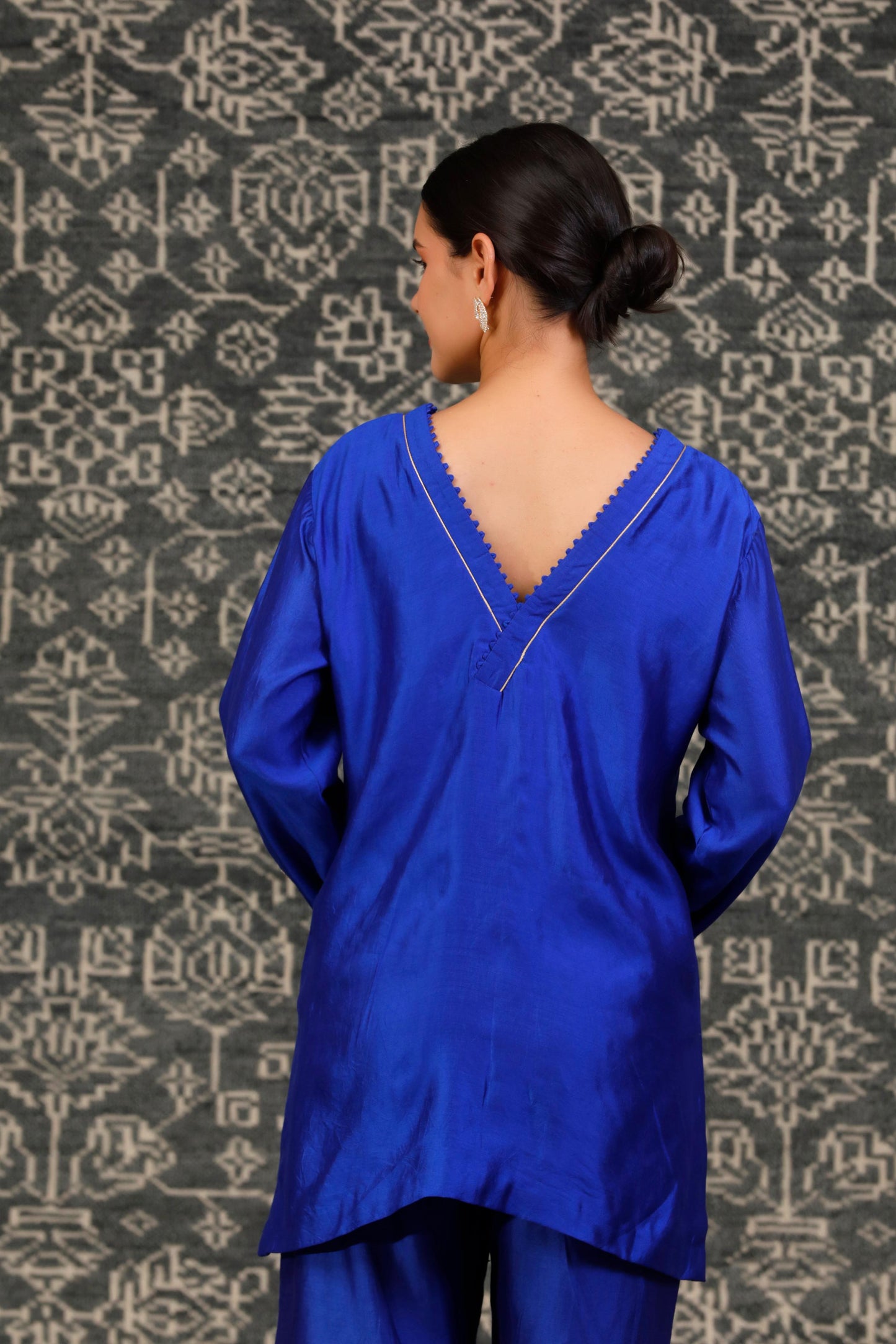 NOOR BLUE KURTA SET