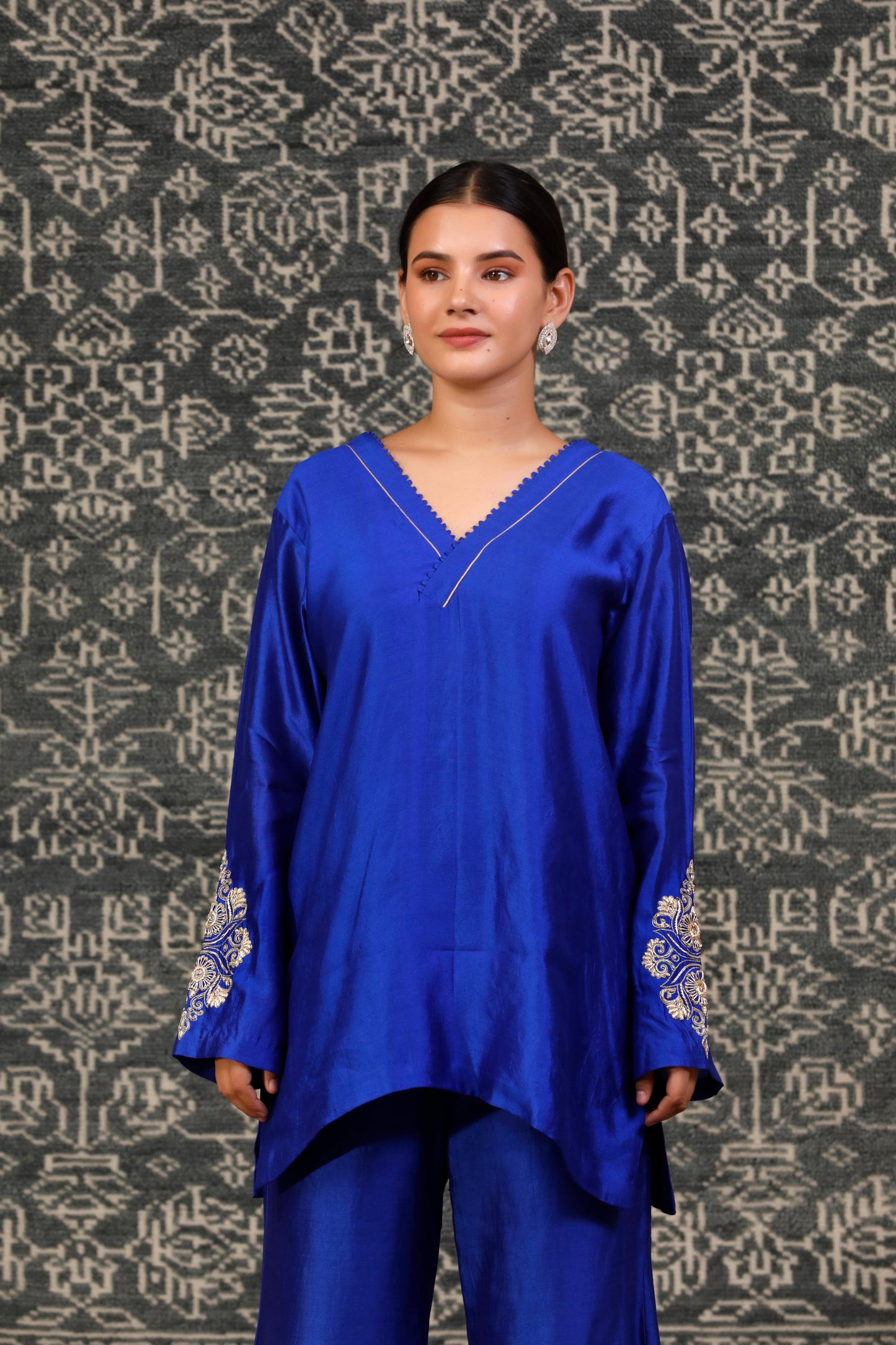 NOOR BLUE KURTA SET