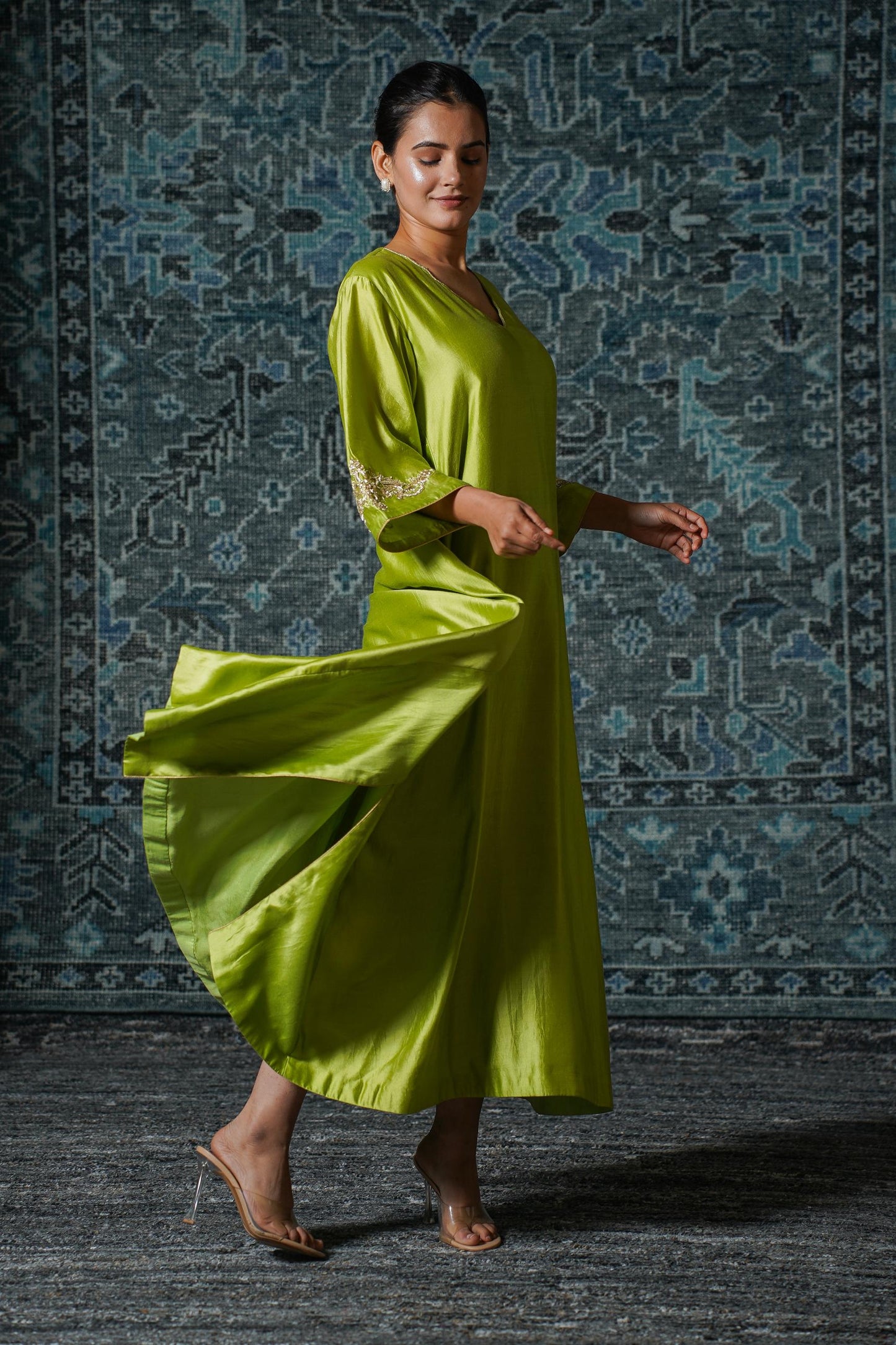 NOOR GREEN DRESS
