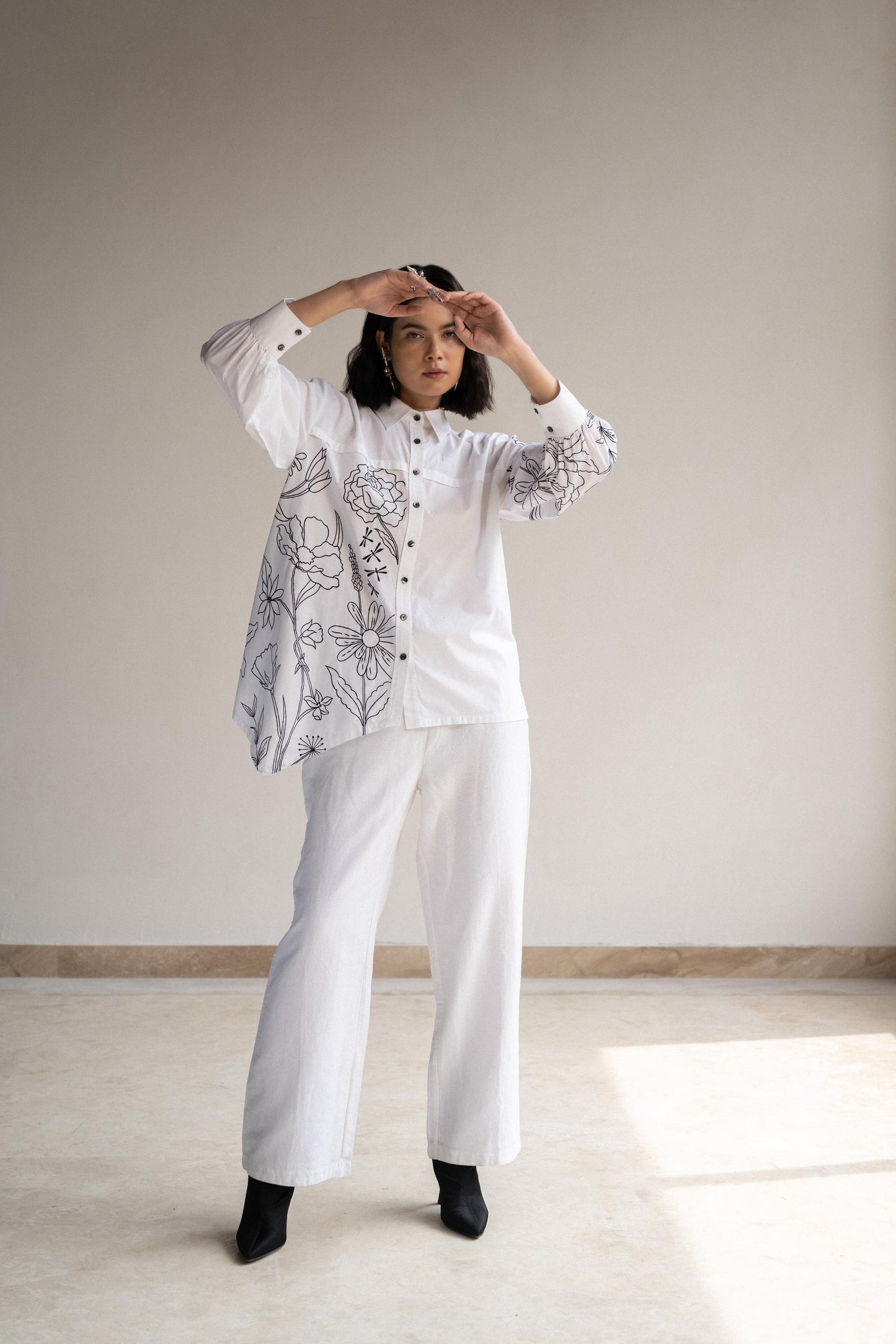 BLOSSOM WHITE SHIRT