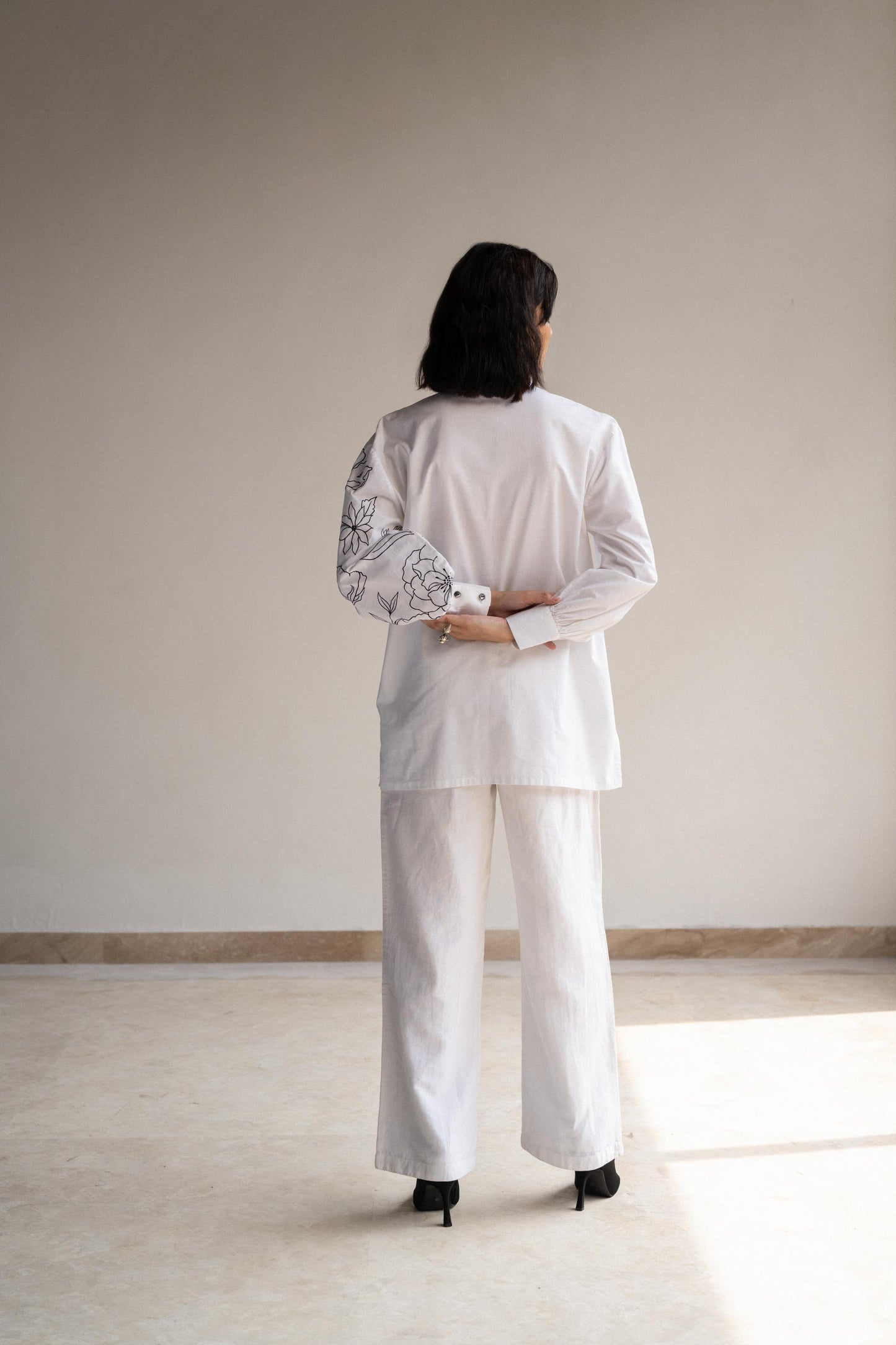 BLOSSOM WHITE SHIRT