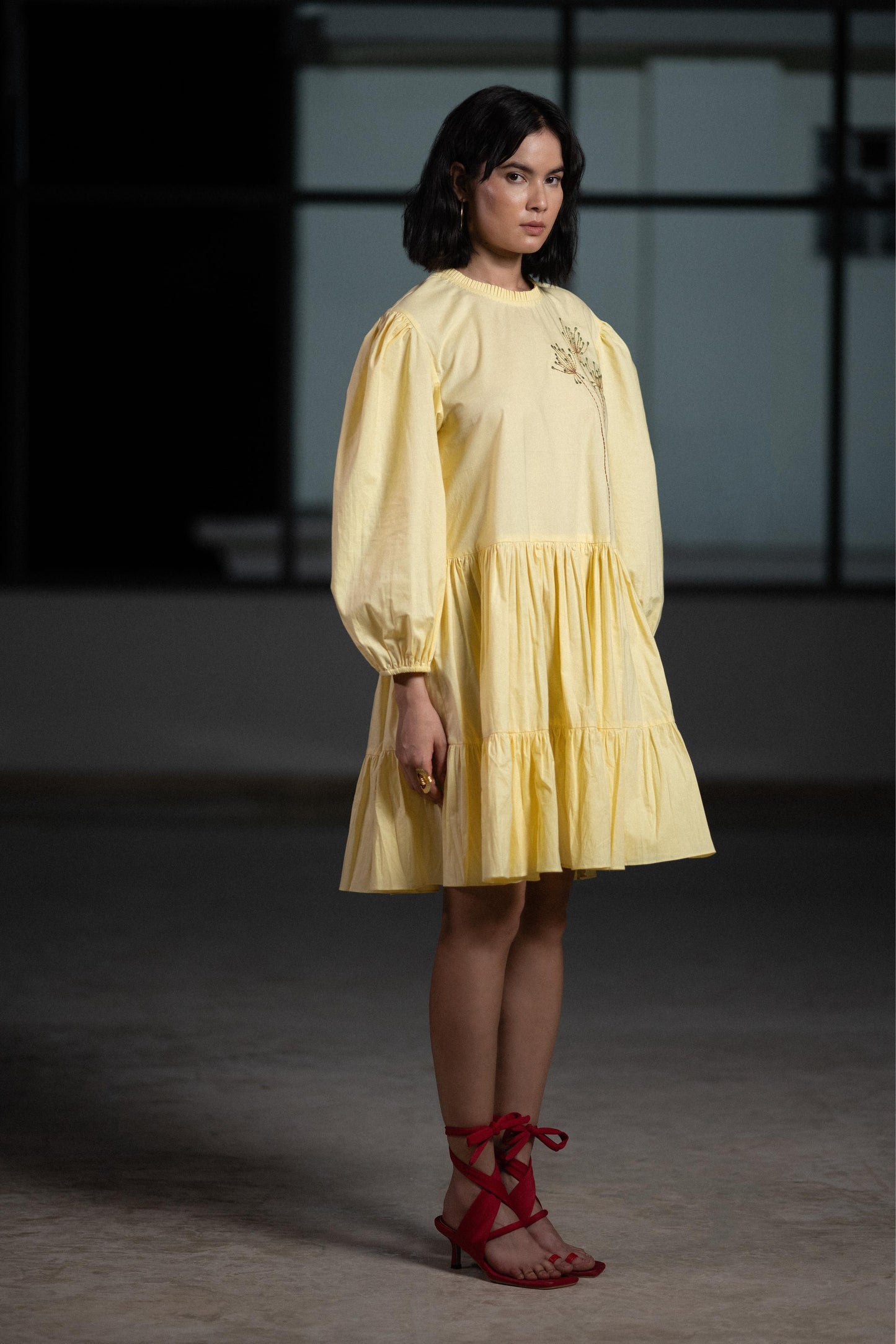 DANDELLION TIERED DRESS