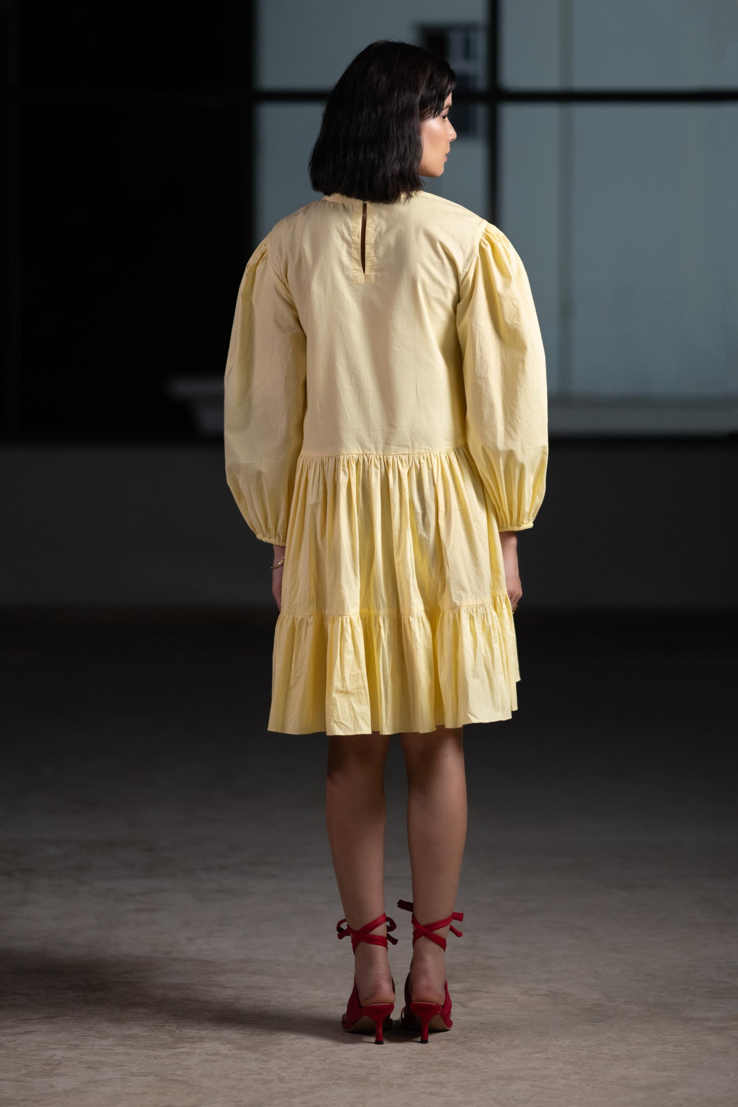 DANDELLION TIERED DRESS