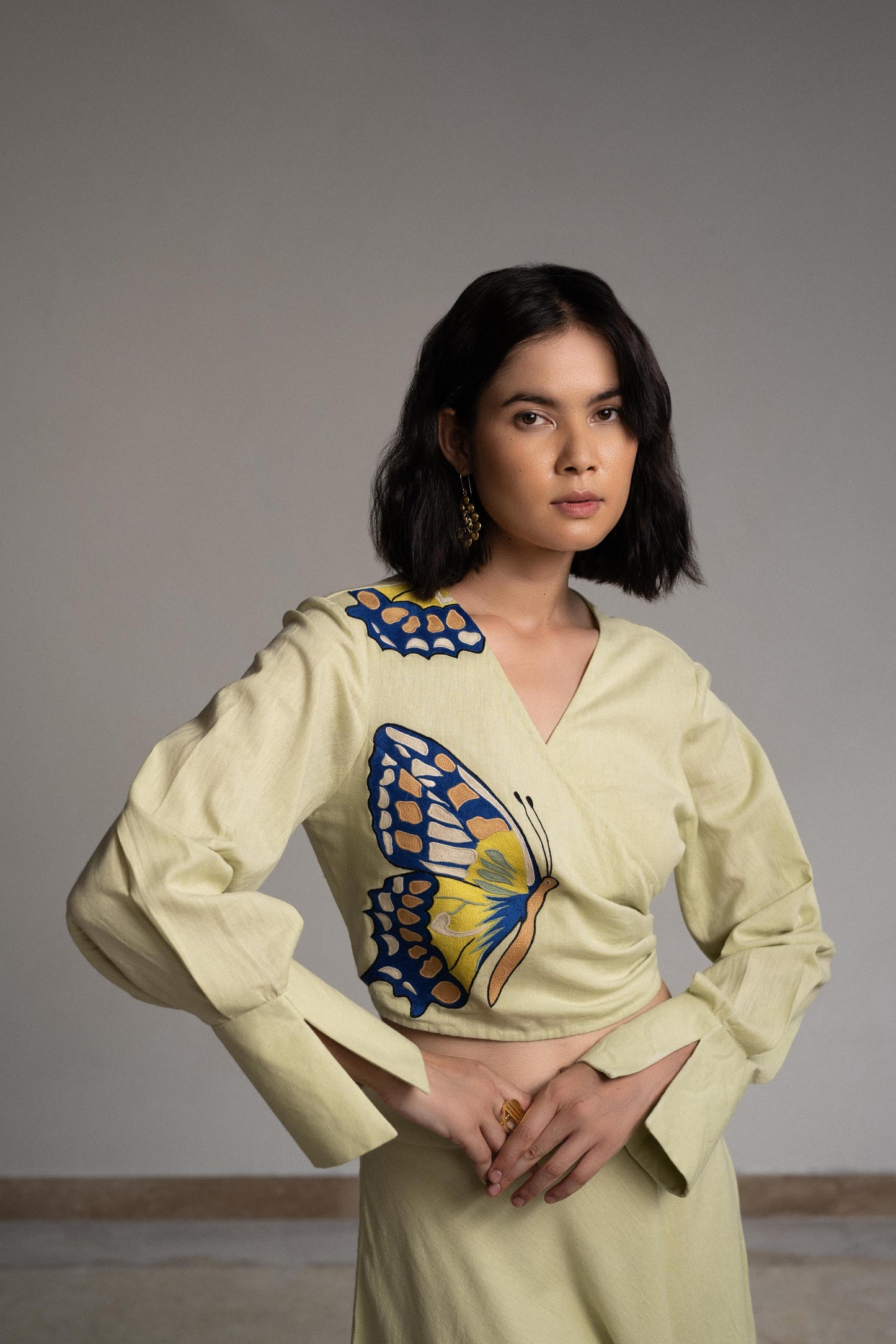 GREEN MEADOWS BLOUSE