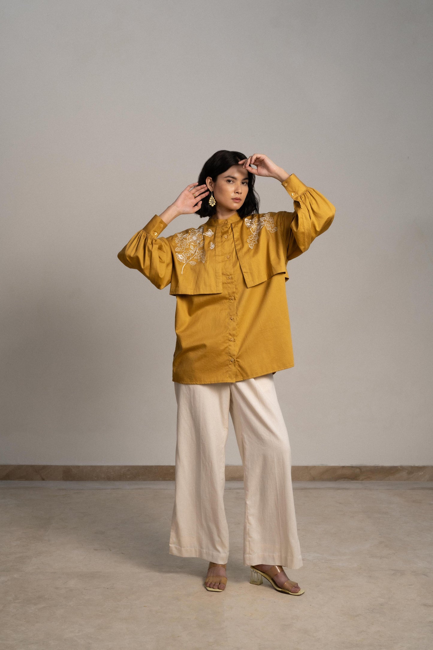 OVERSIZED WINGED SHIRT