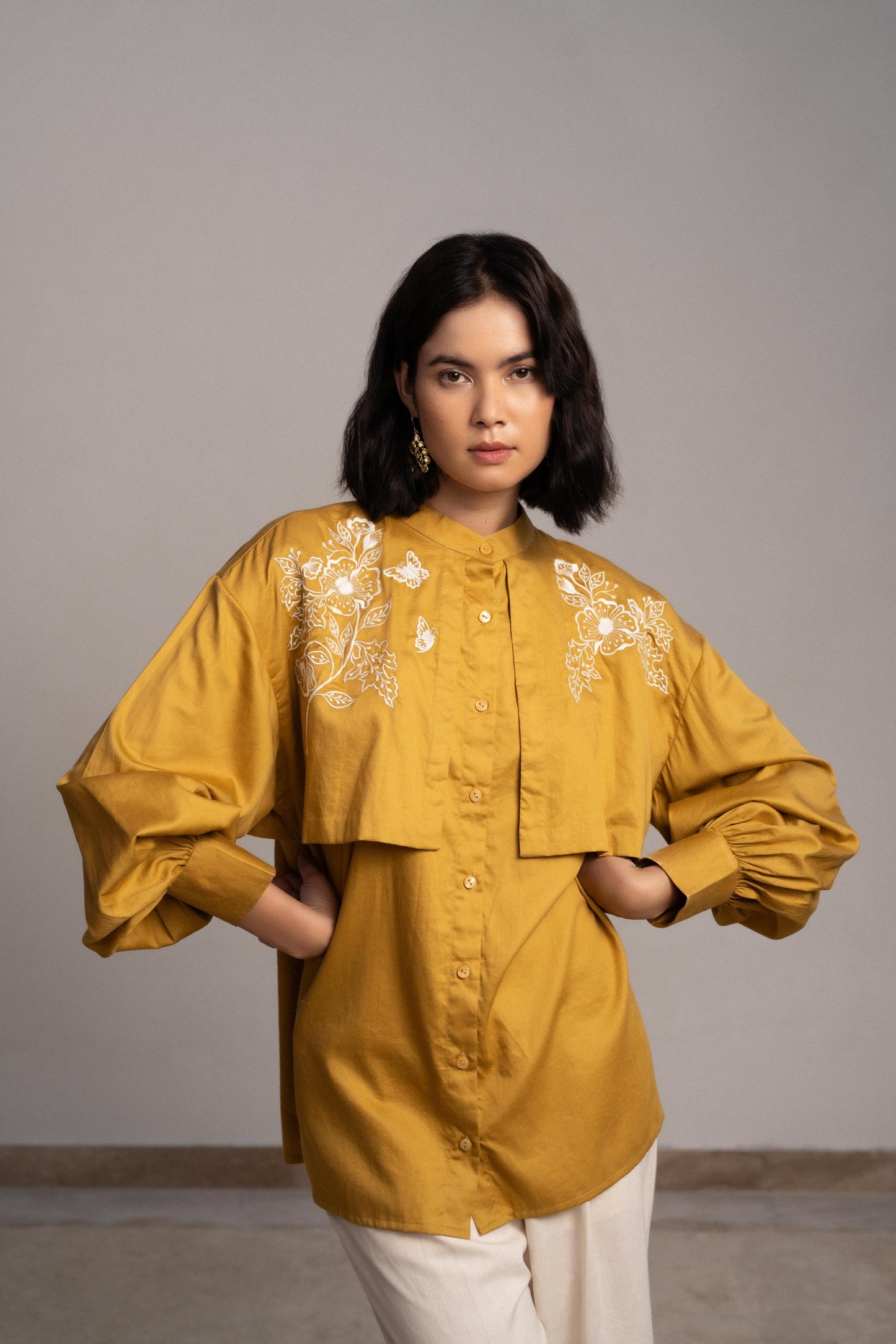 OVERSIZED WINGED SHIRT