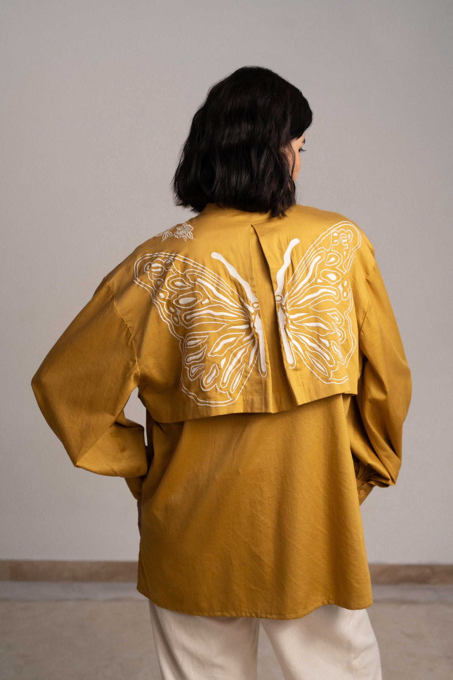 OVERSIZED WINGED SHIRT