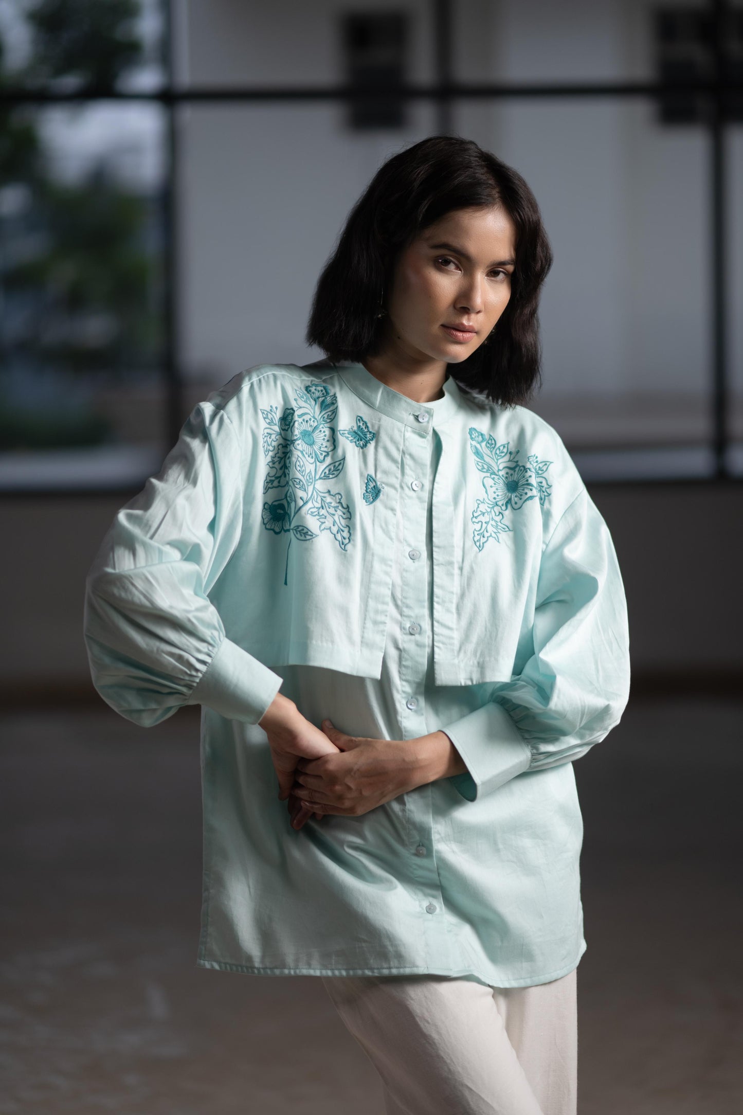 OVERSIZED WINGED SHIRT