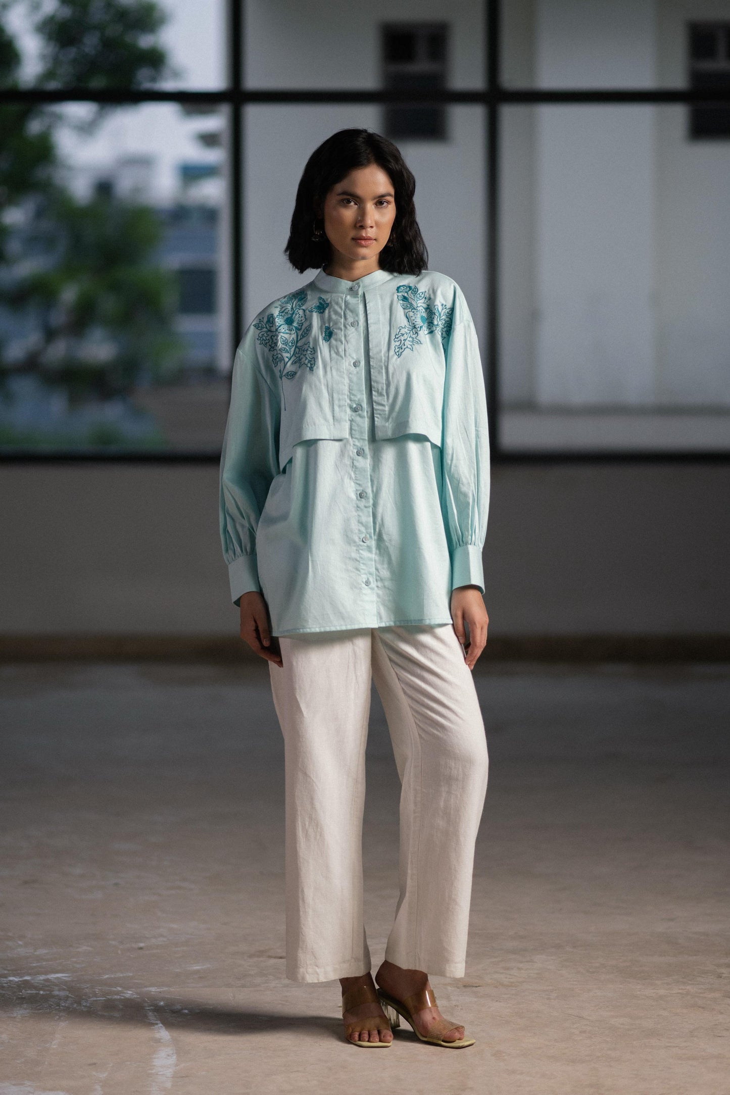 OVERSIZED WINGED SHIRT