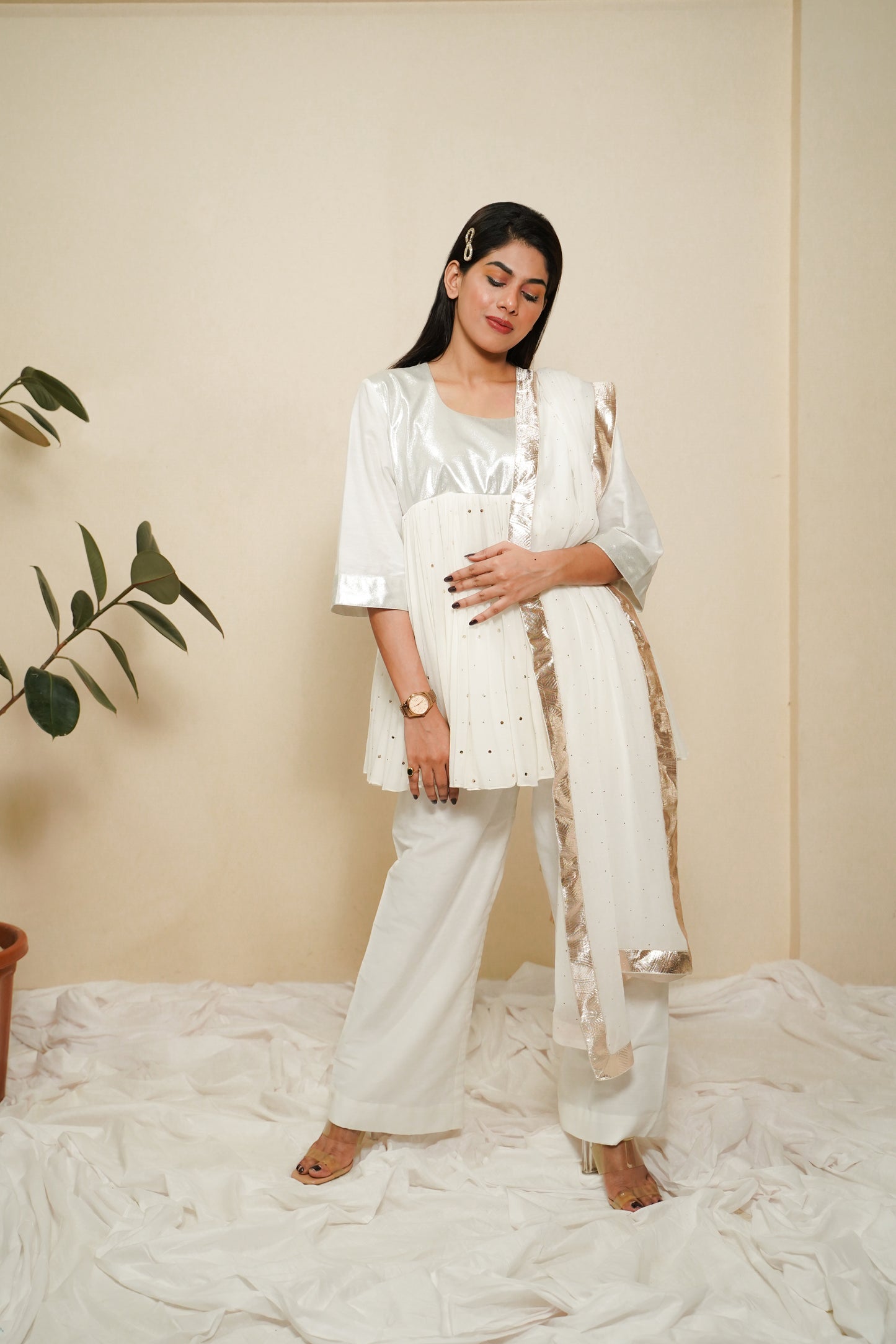 MUKAISH ANARKALI KURTI SET
