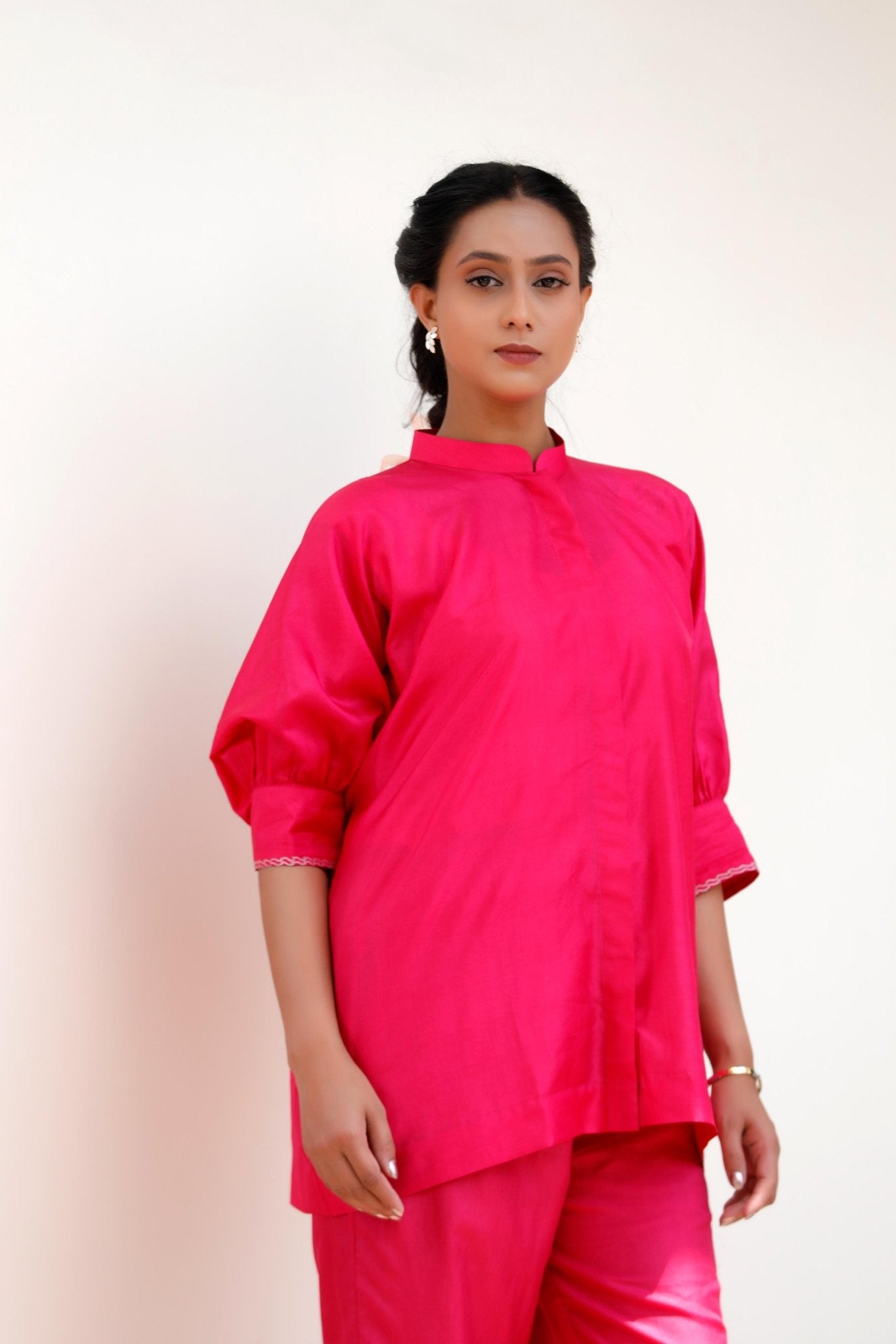 PINK PANT SET - White Maison de Couture