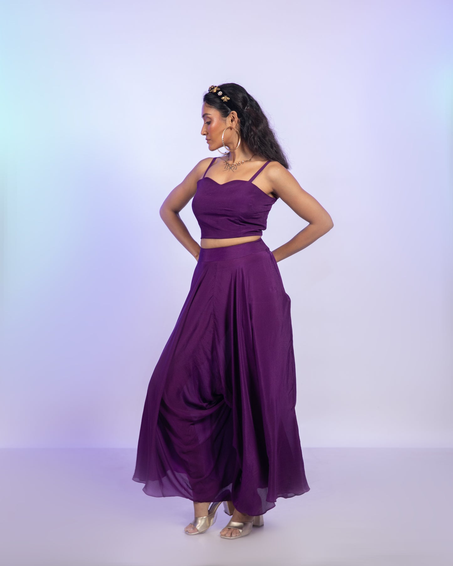 PURPLE COORD SET