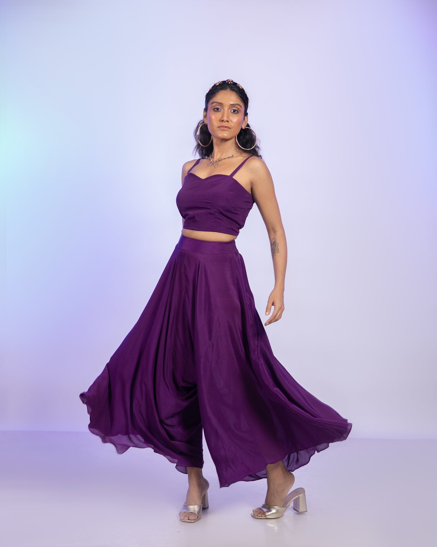 PURPLE COORD SET