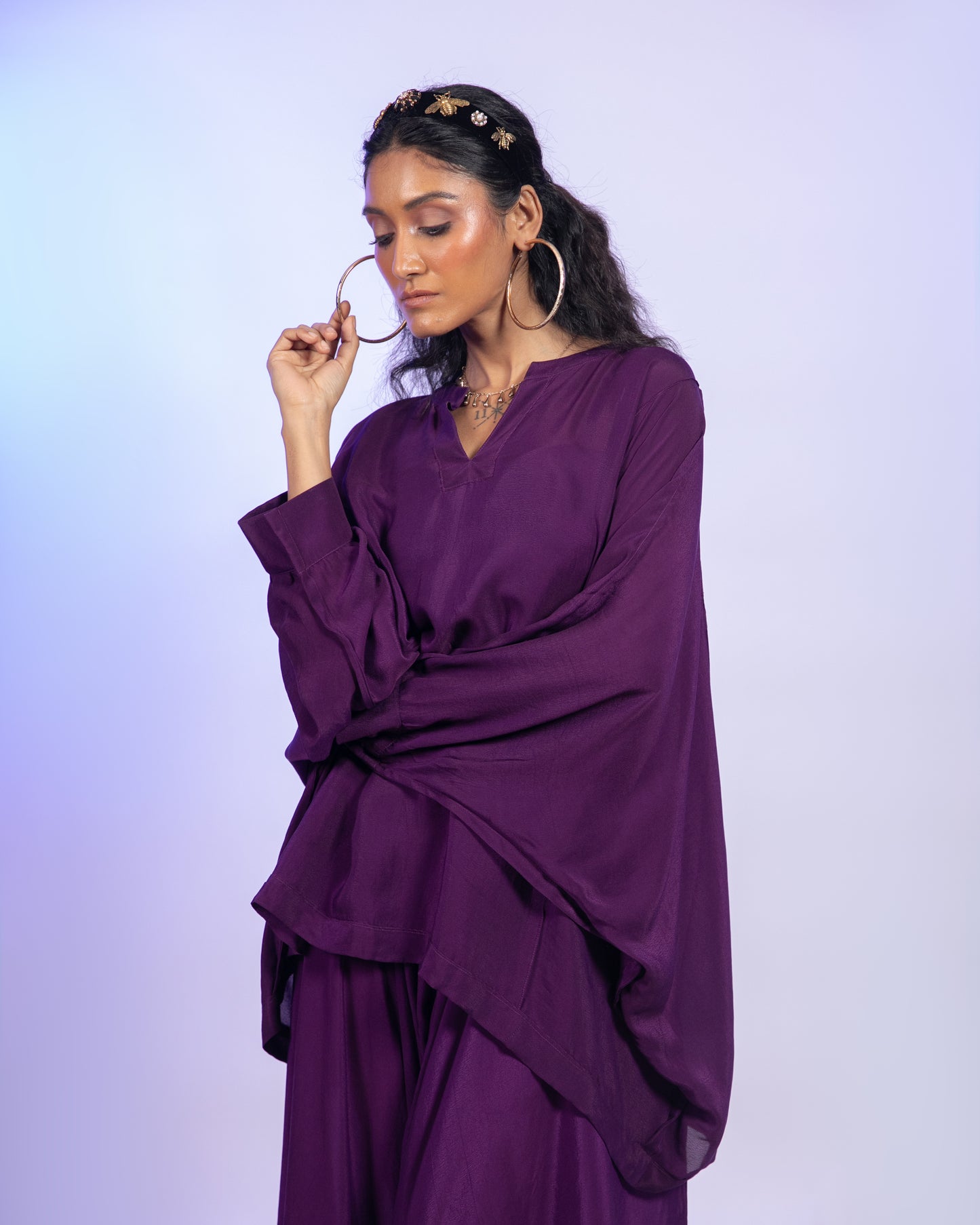 PURPLE CO-ORD SET