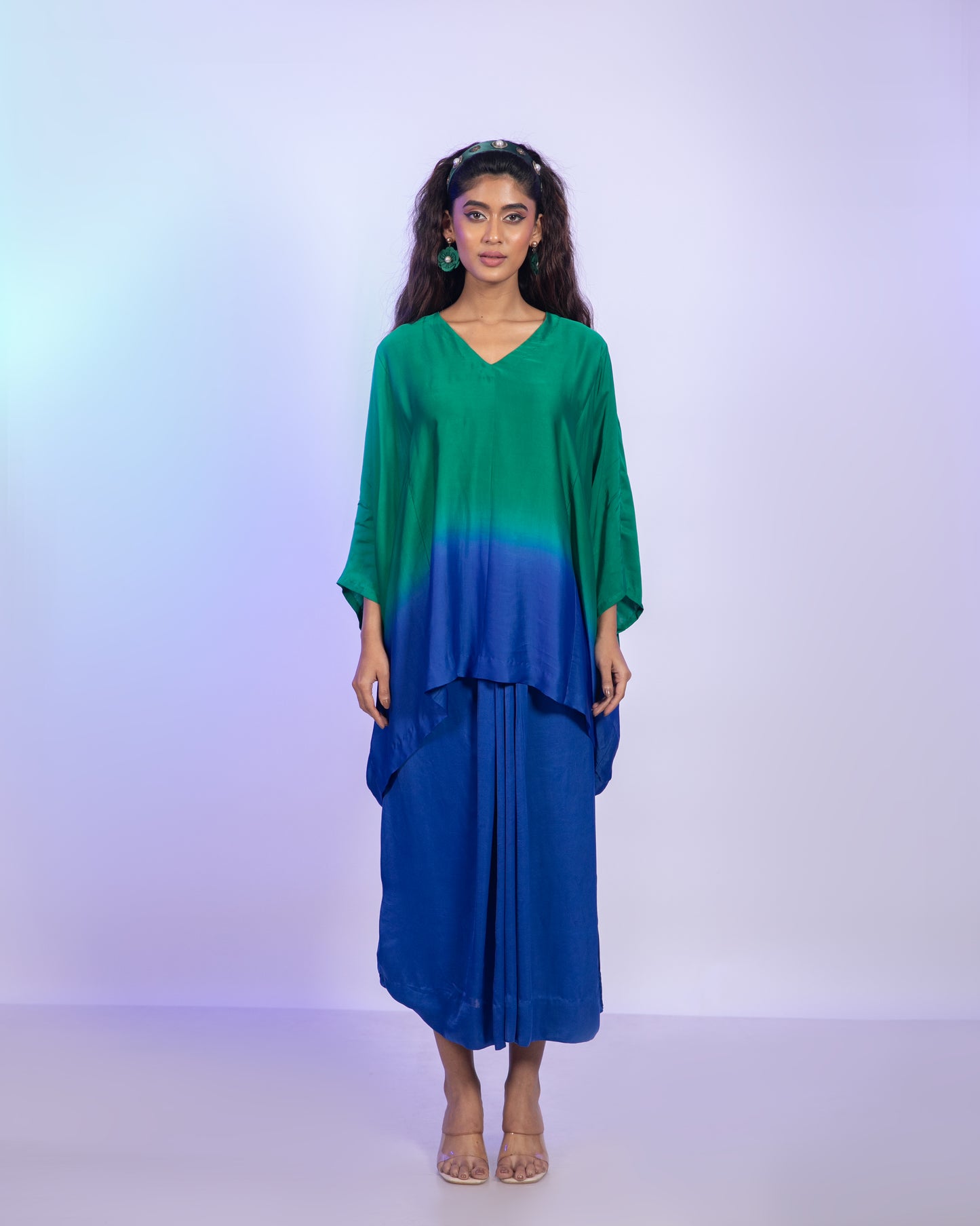 GREEN & BLUE CO-ORD SET