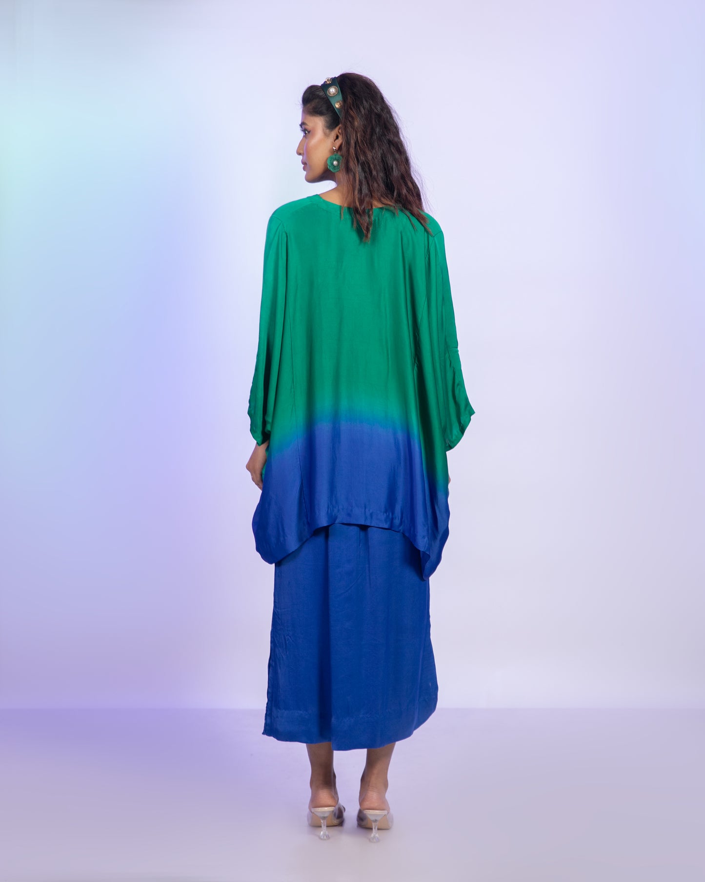 GREEN & BLUE CO-ORD SET